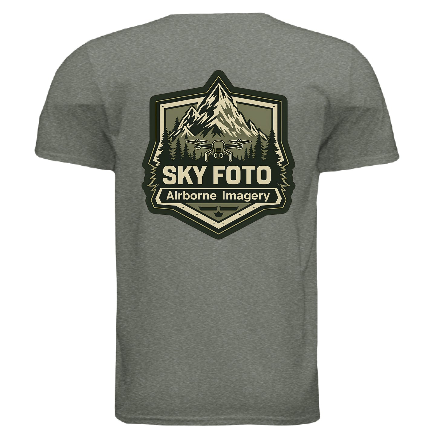 HEATHER MILITARY GREEN - BACK