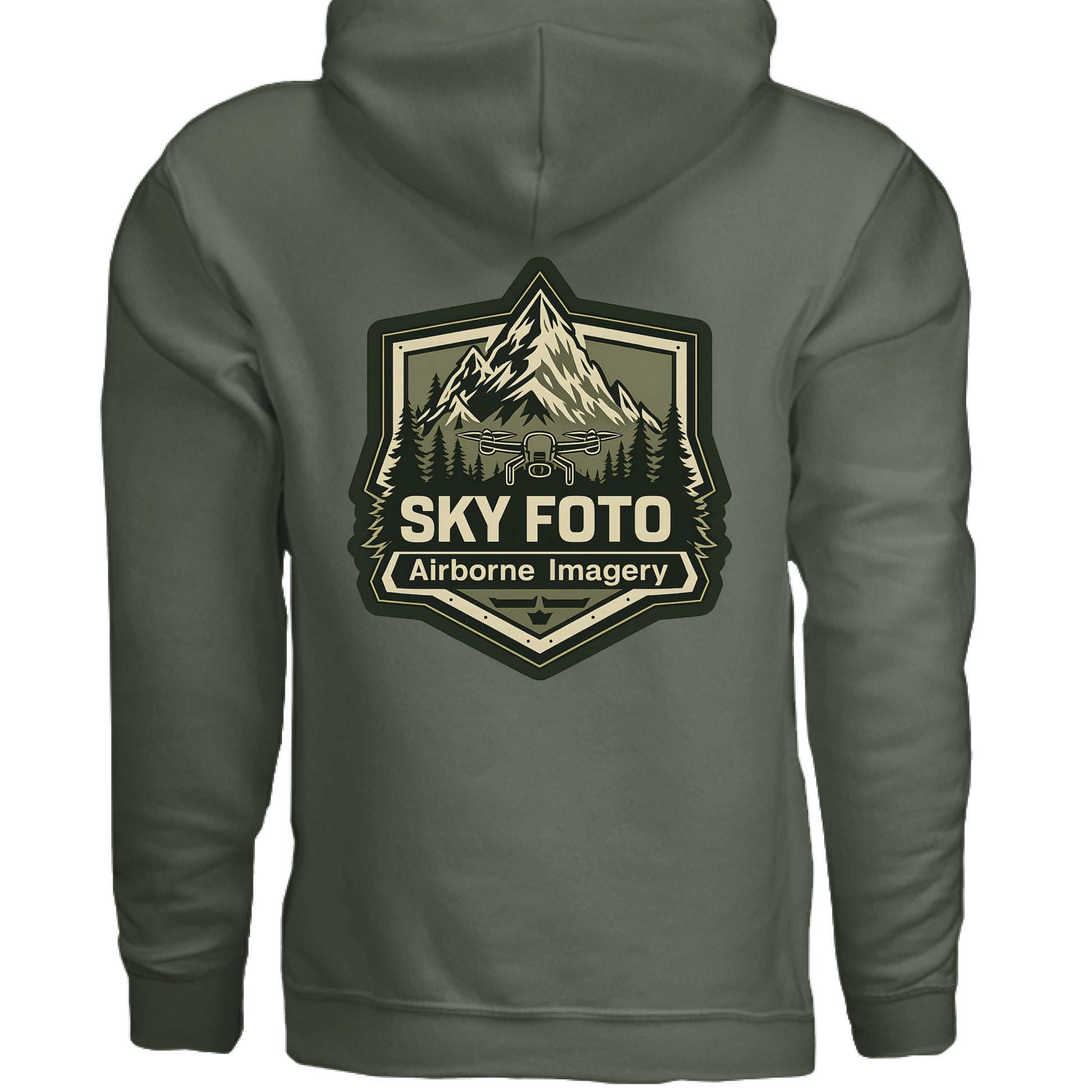 MILITARY GREEN - BACK