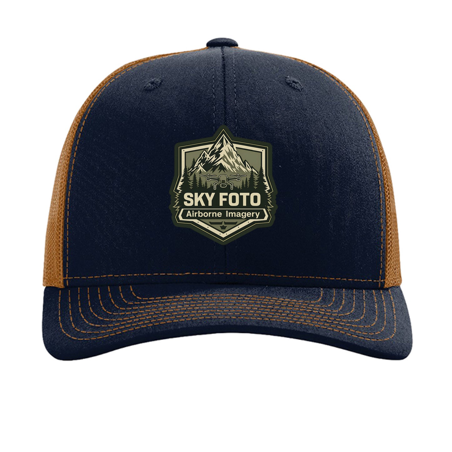 Navy/ Caramel - FRONT
