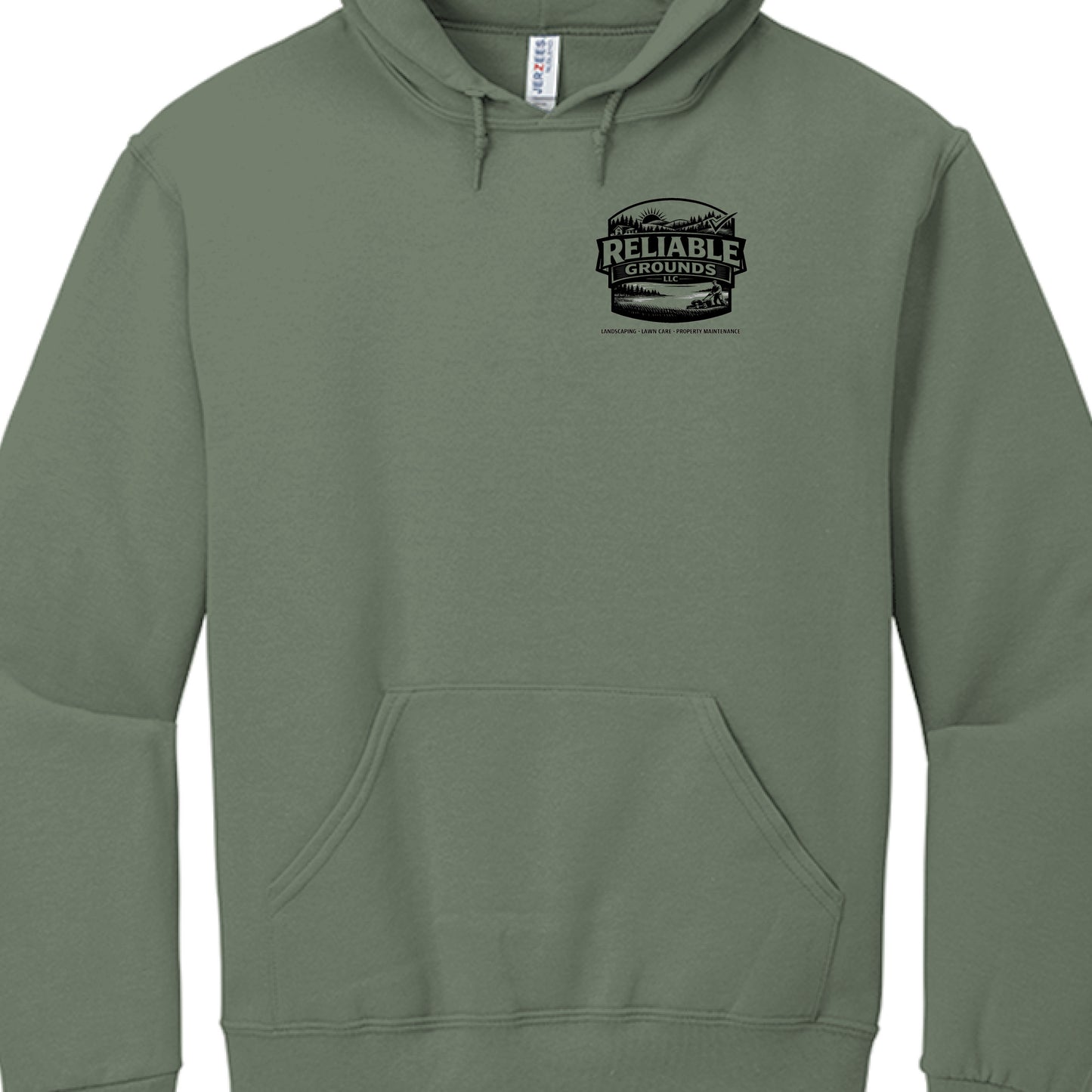 Military Green Heather - FRONT