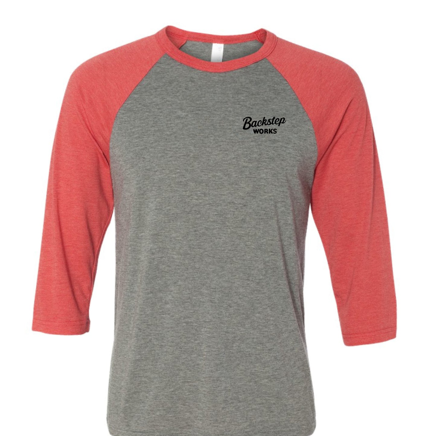 GREY/LT RED TRIBLEND - FRONT