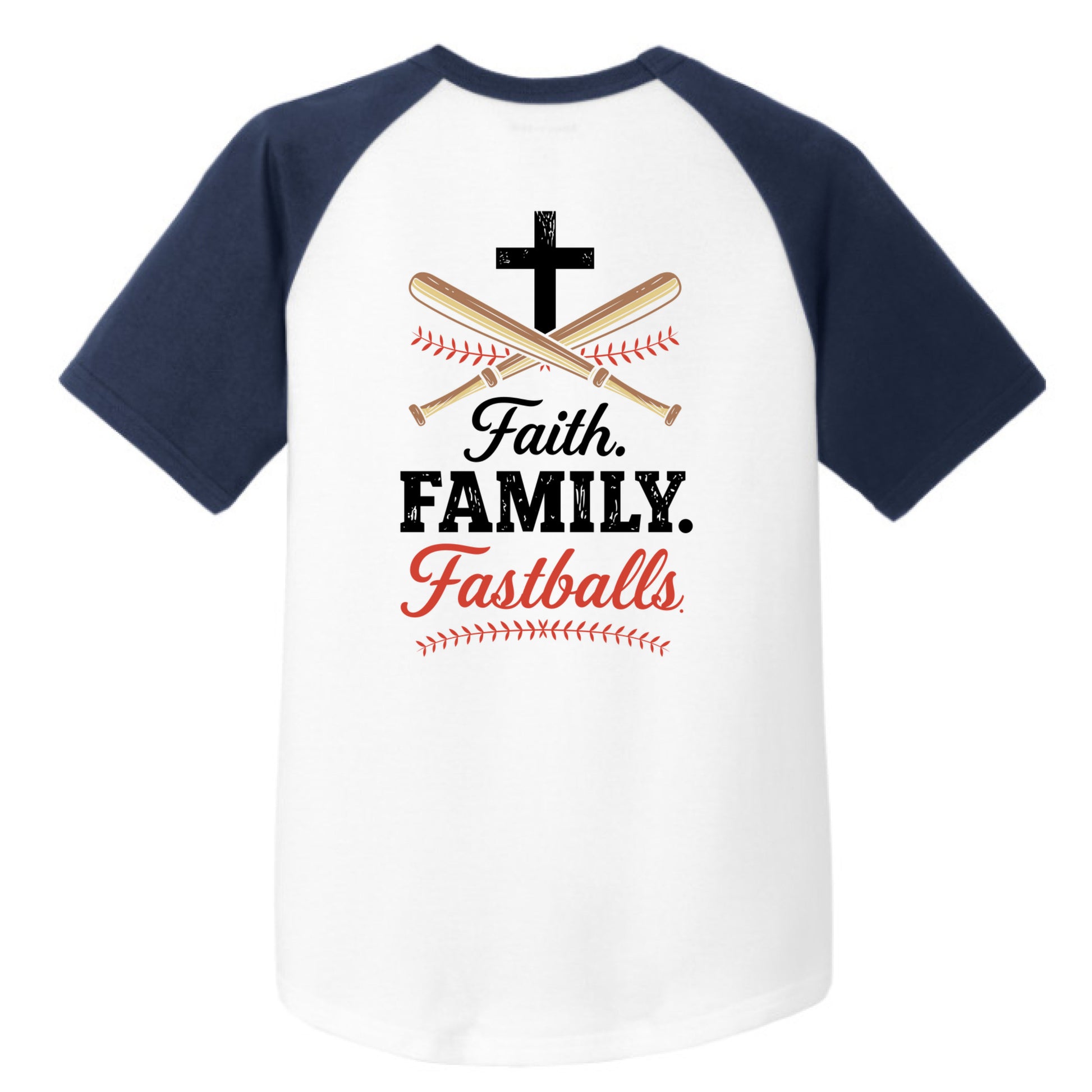 White/Navy - BACK