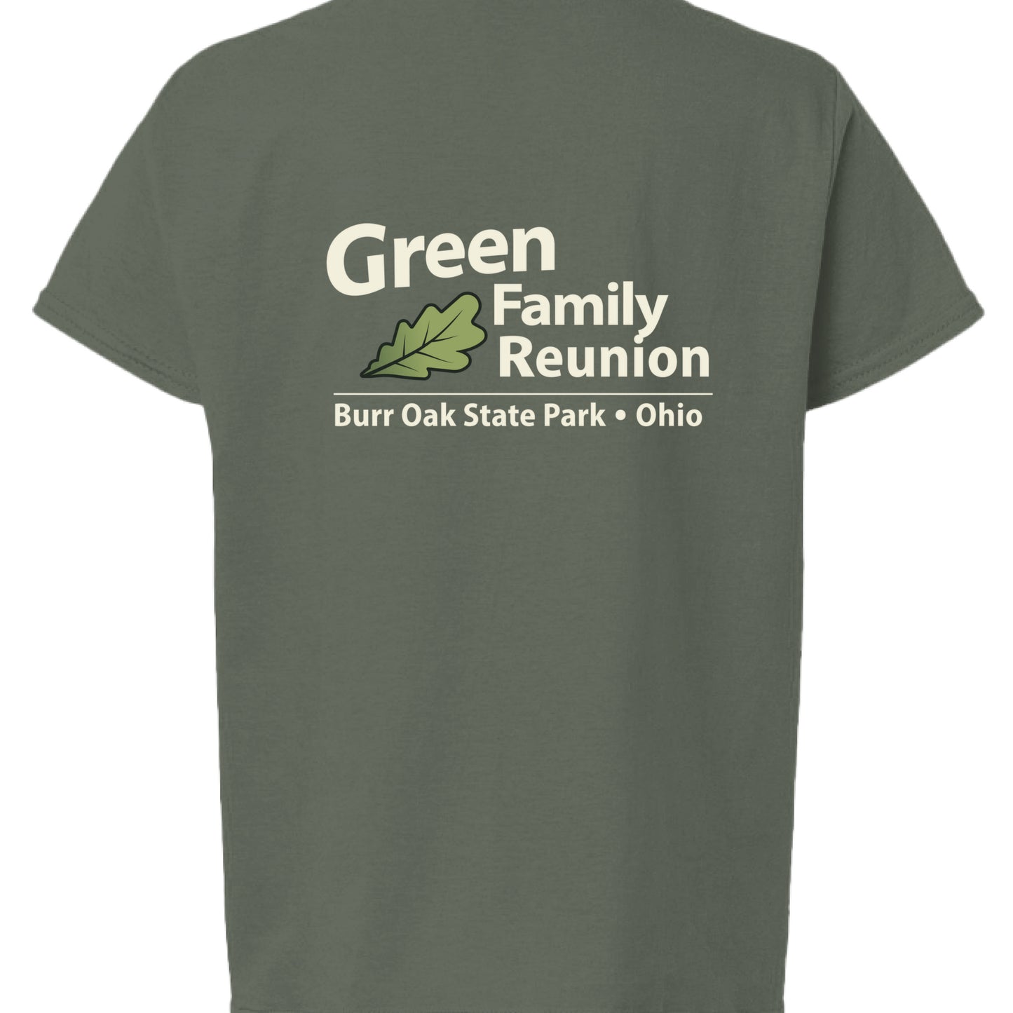 Military Green - BACK