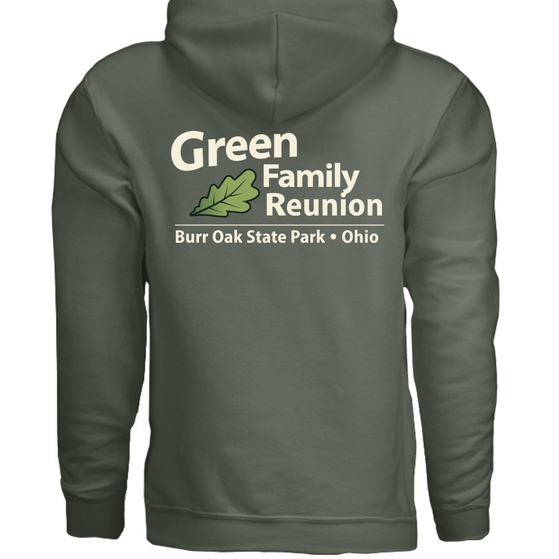 MILITARY GREEN - BACK