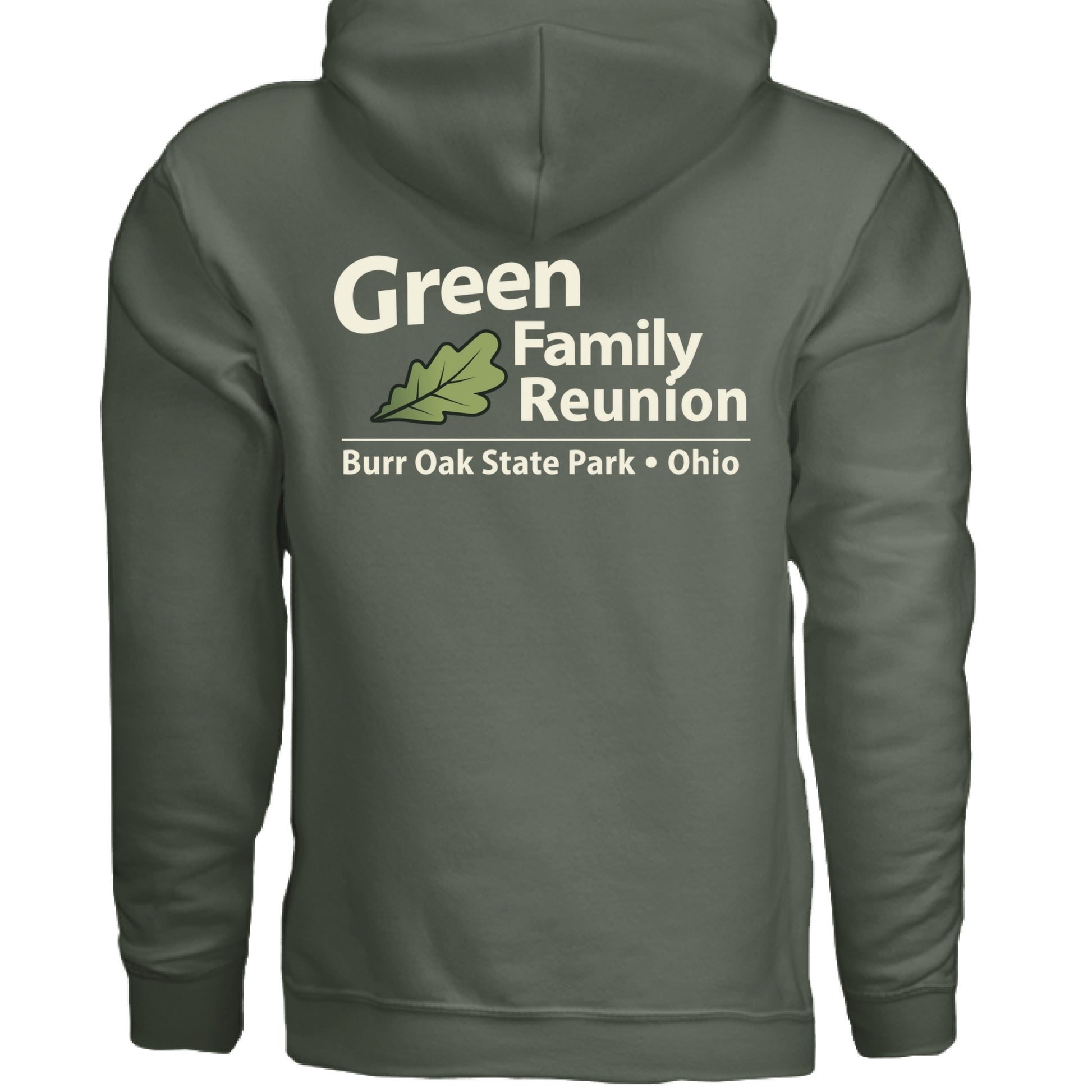 MILITARY GREEN - BACK