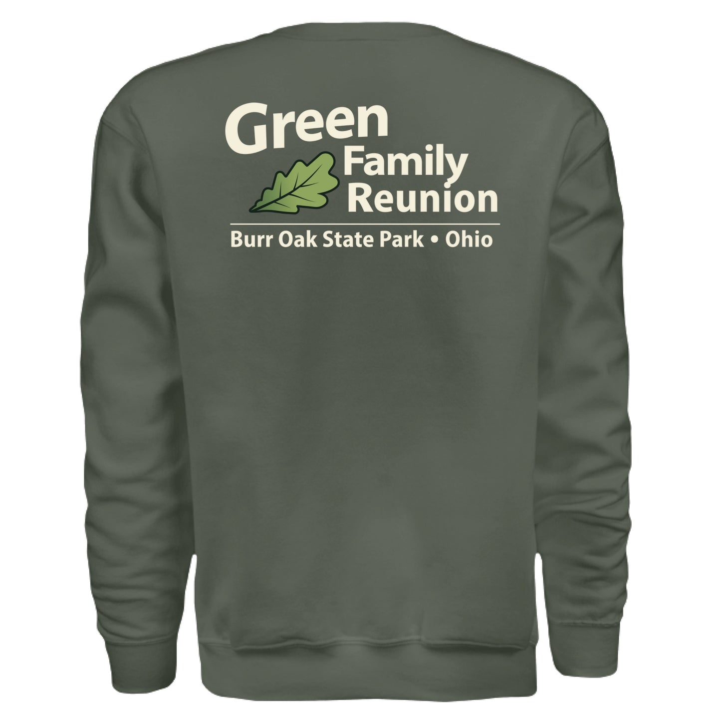 MILITARY GREEN - BACK