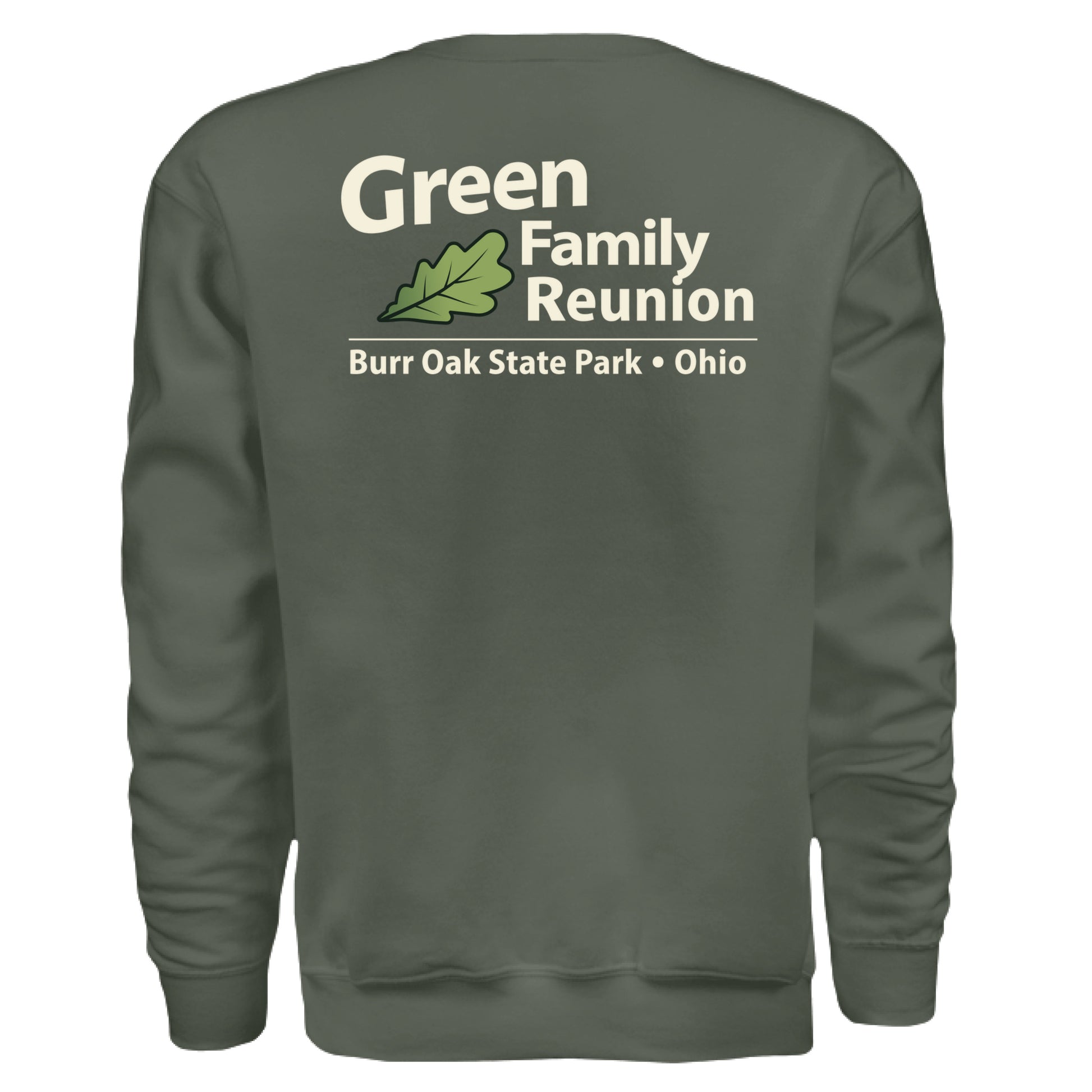 MILITARY GREEN - BACK