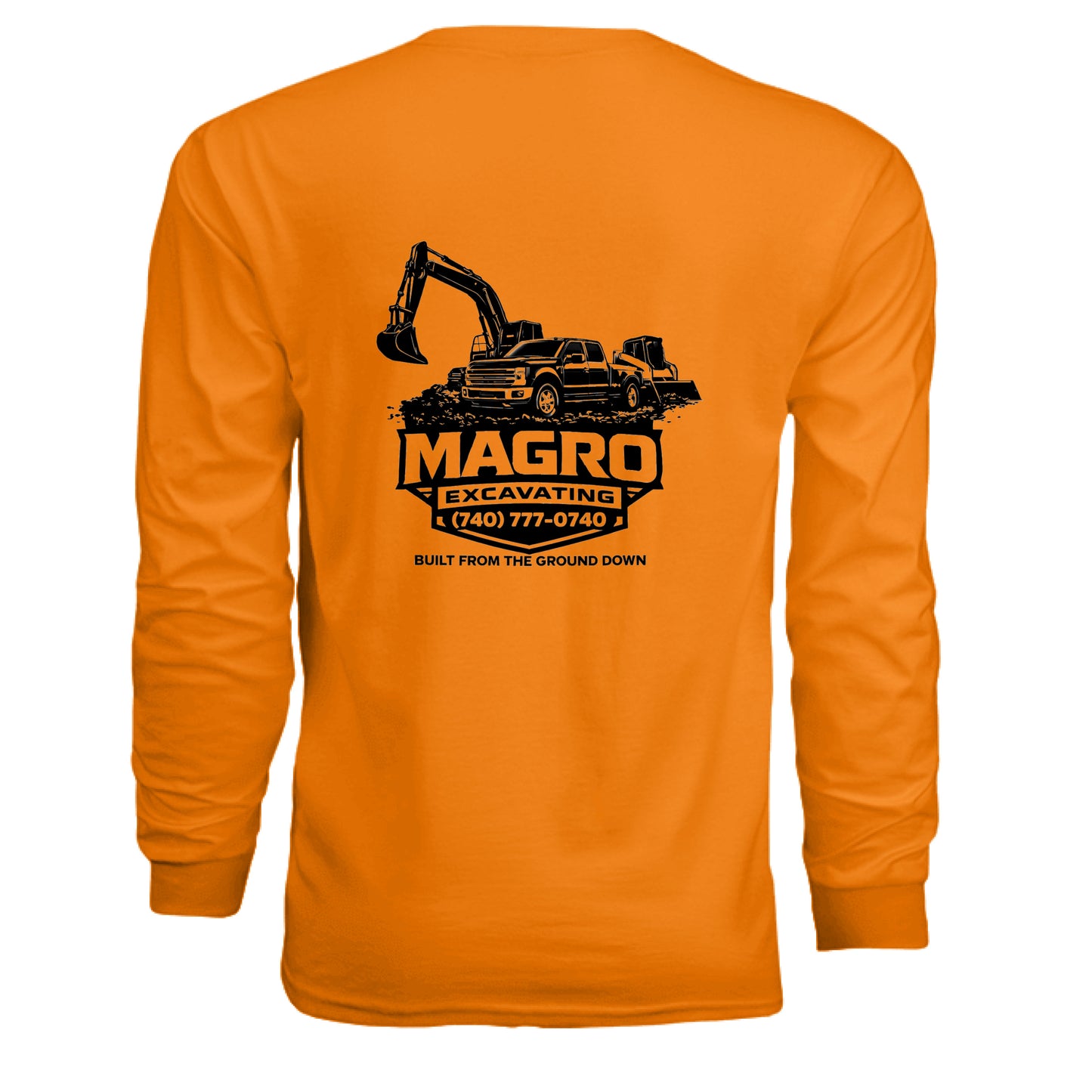 SAFETY ORANGE - BACK