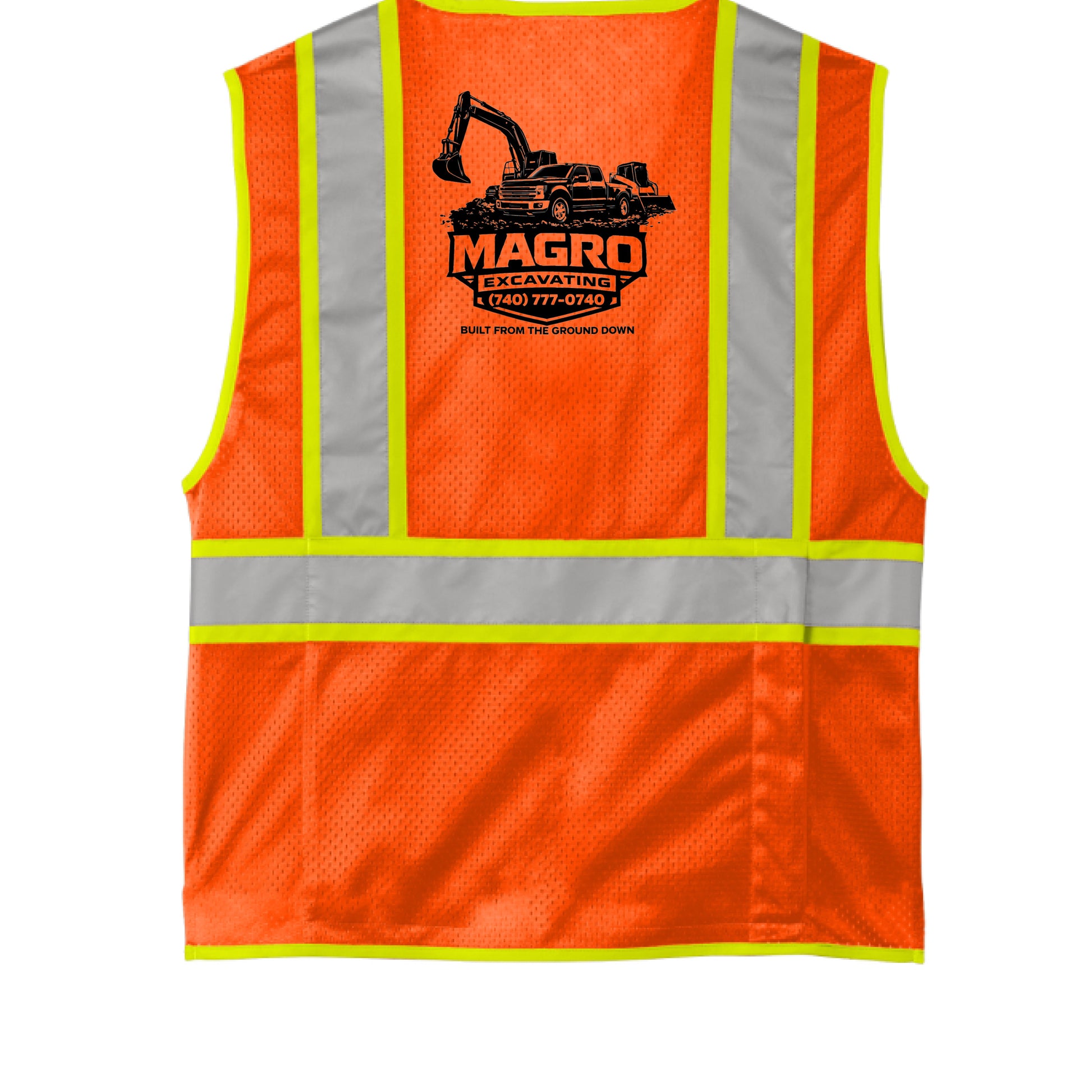 Safety Orange - BACK