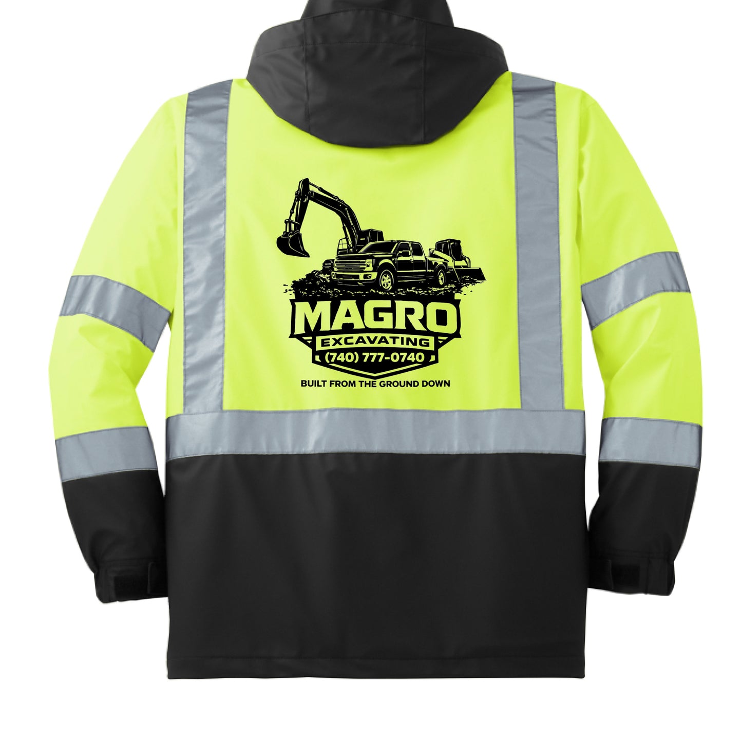 Safety Yellow - BACK