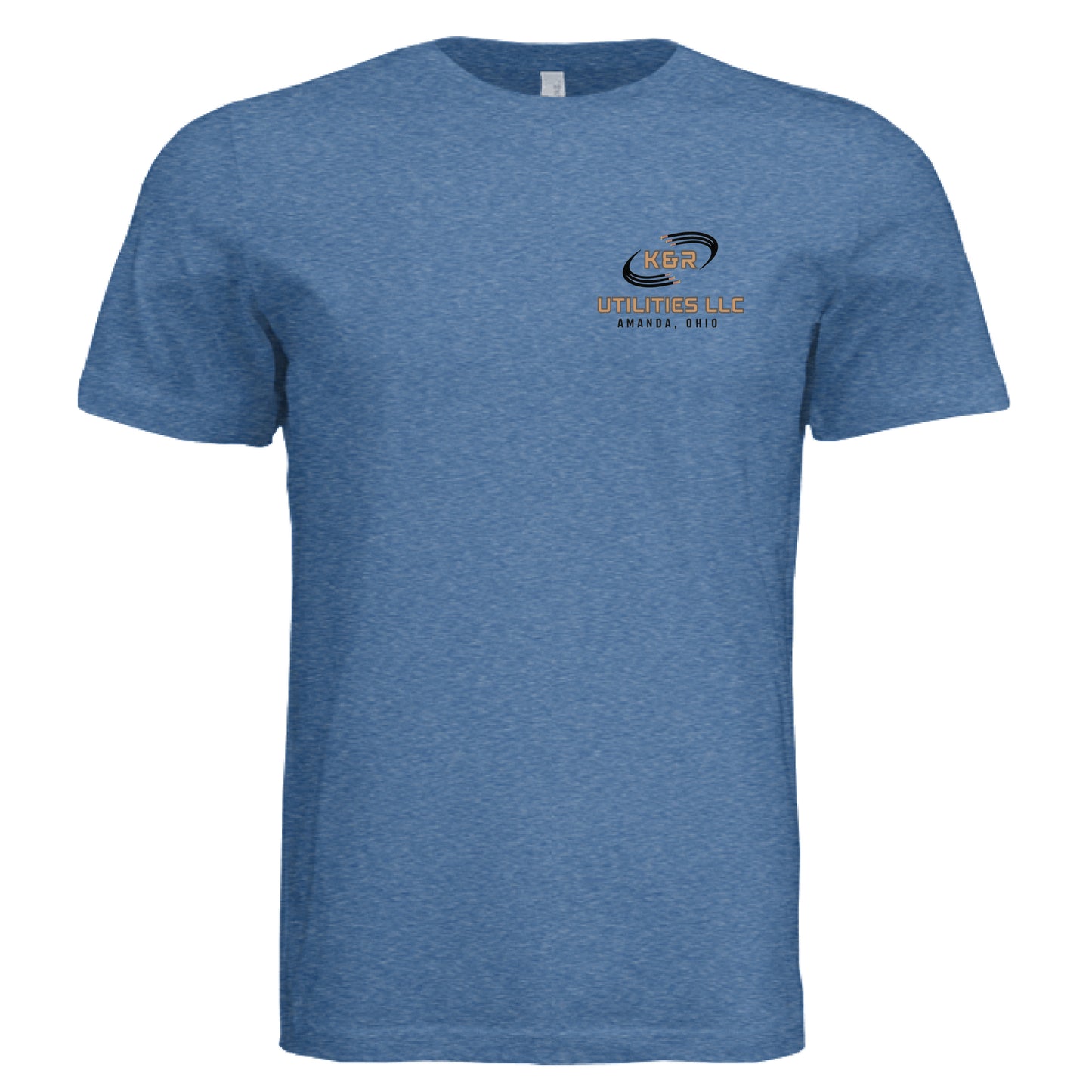 Solid True Royal Triblend - FRONT