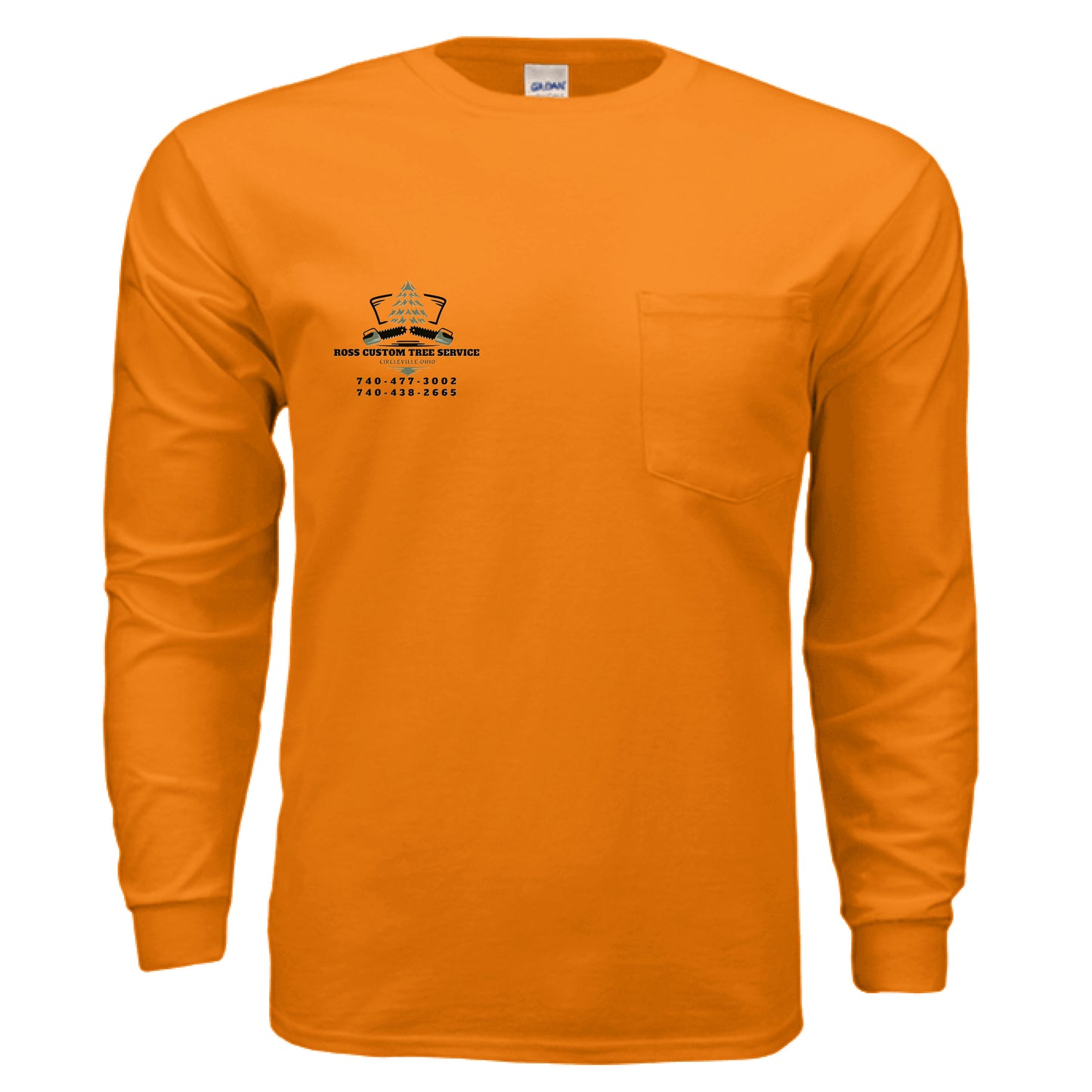 SAFETY ORANGE - FRONT