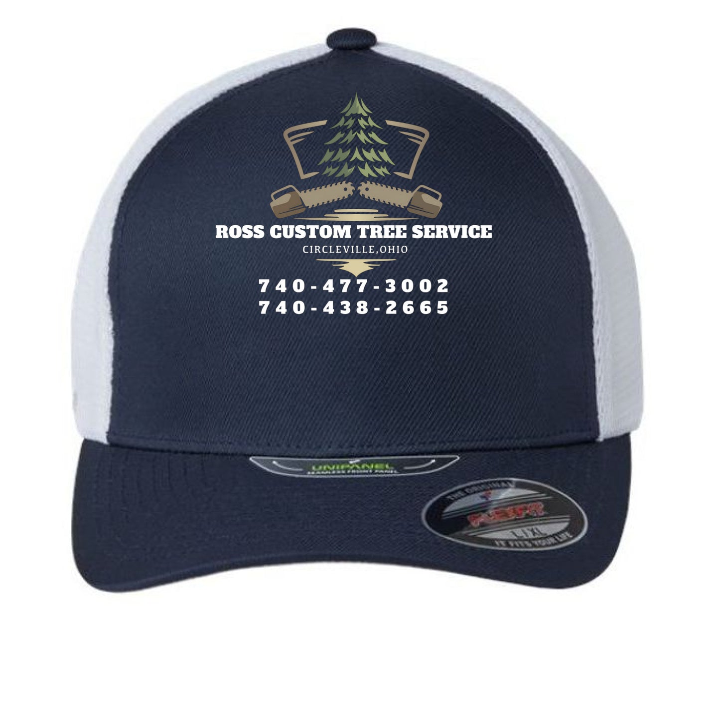 True Navy/ White - FRONT