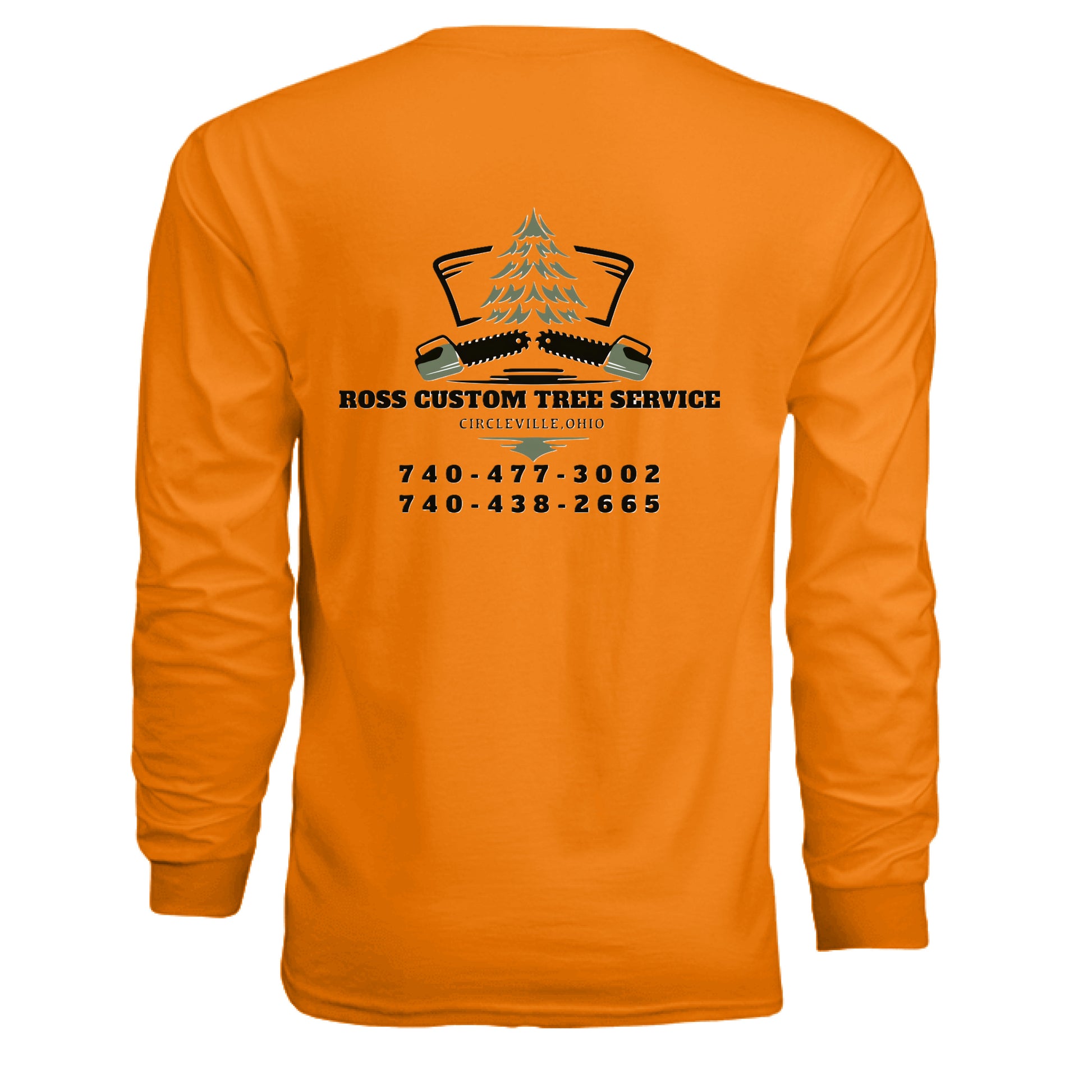SAFETY ORANGE - BACK