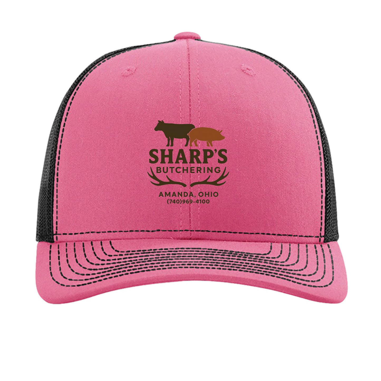 Hot Pink/ Black - FRONT