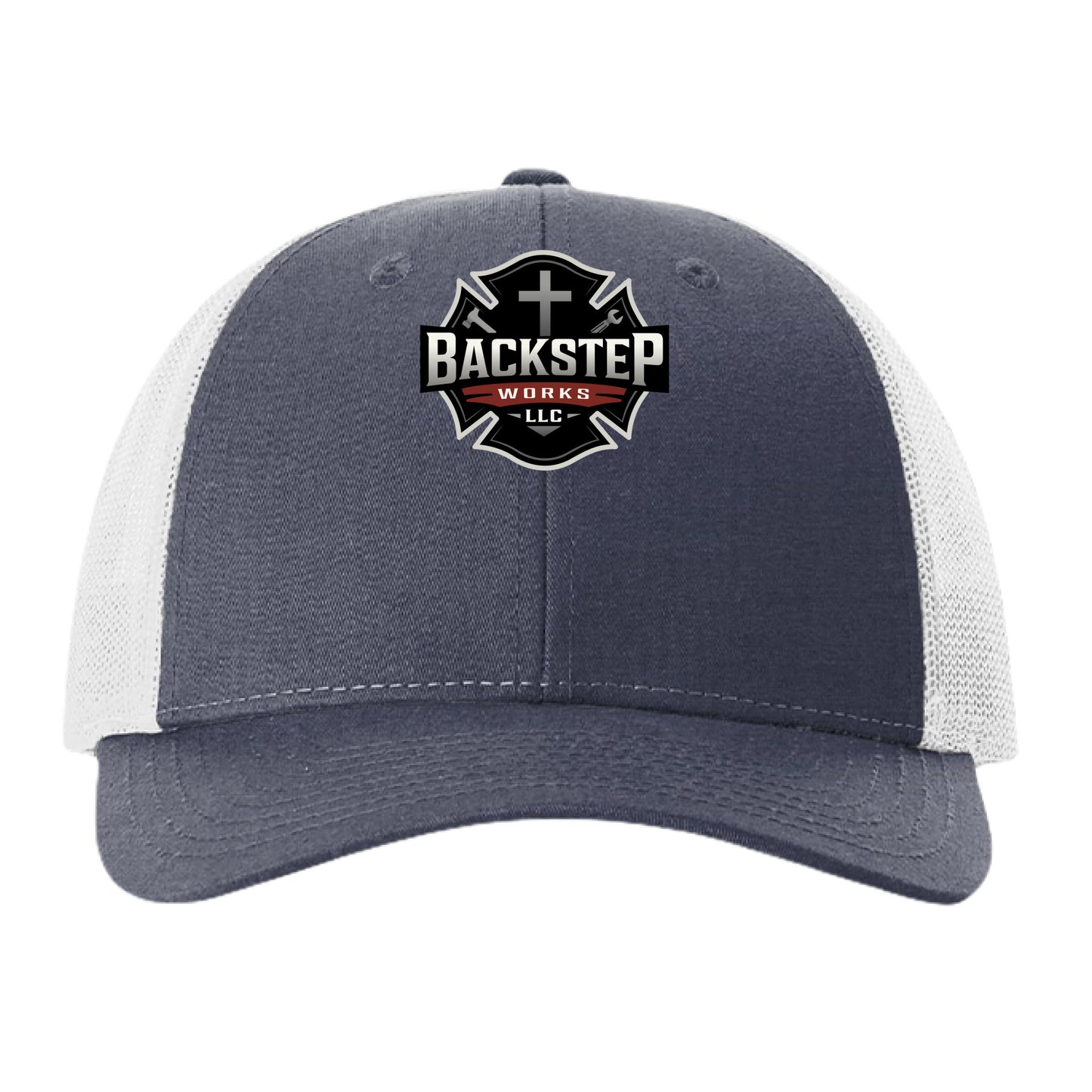 Heather Navy/ Silver - FRONT