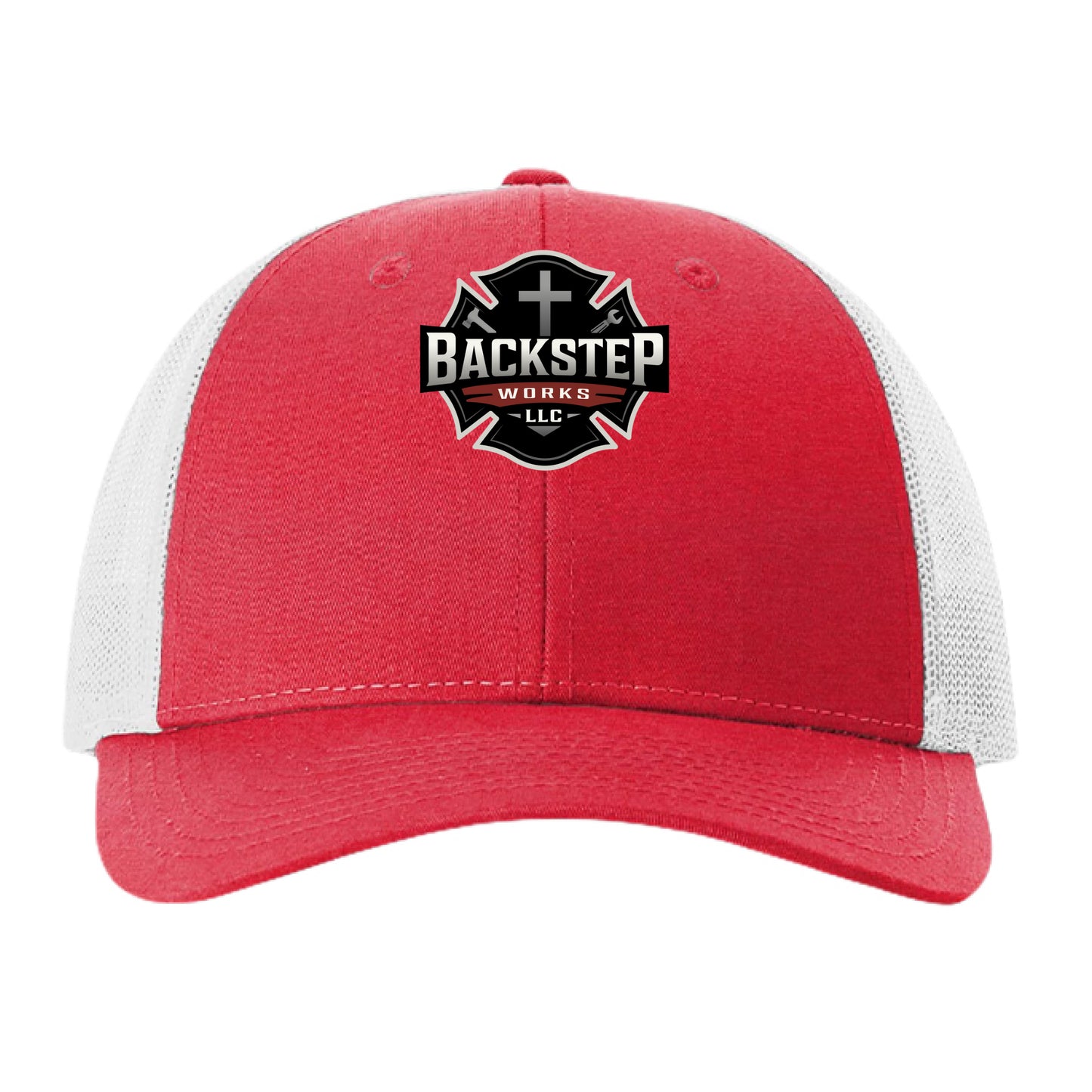 Heather Red/ Silver - FRONT