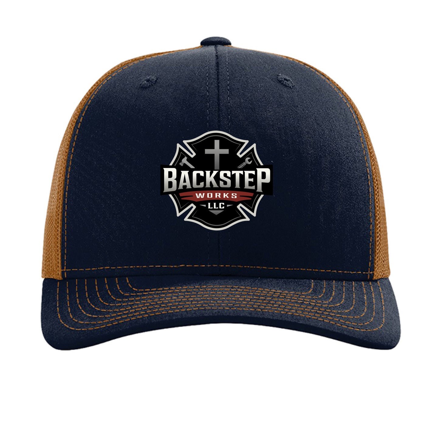 Navy/ Caramel - FRONT