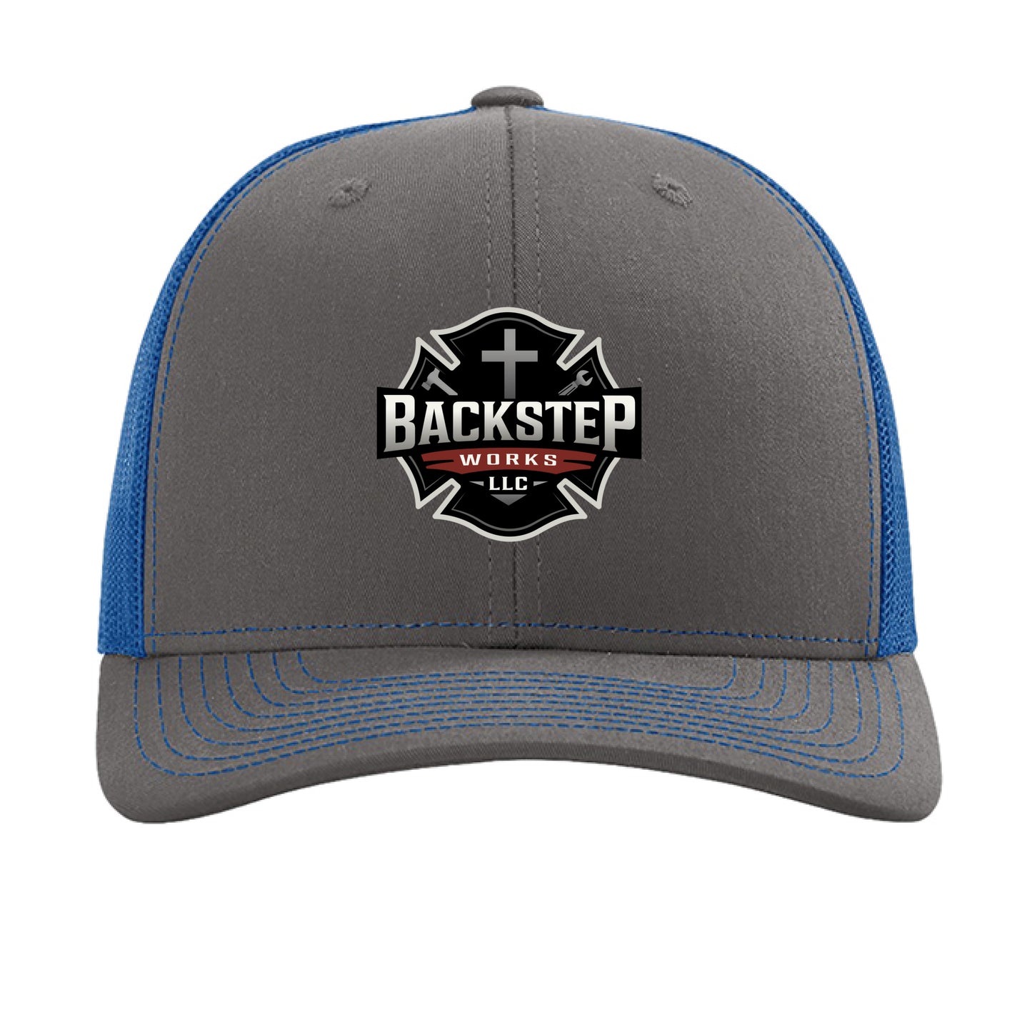 Charcoal/ Royal - FRONT