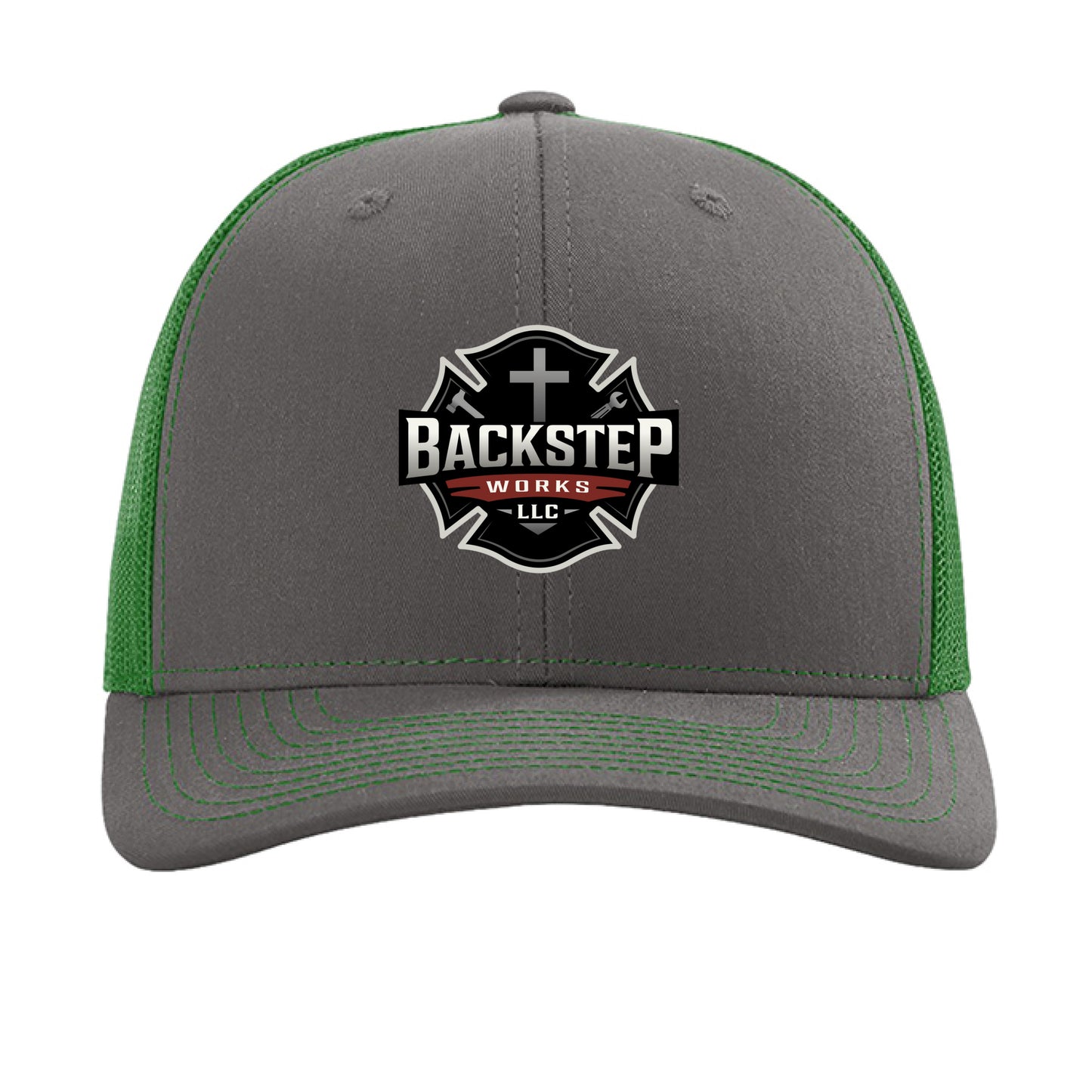 Charcoal/ Kelly - FRONT