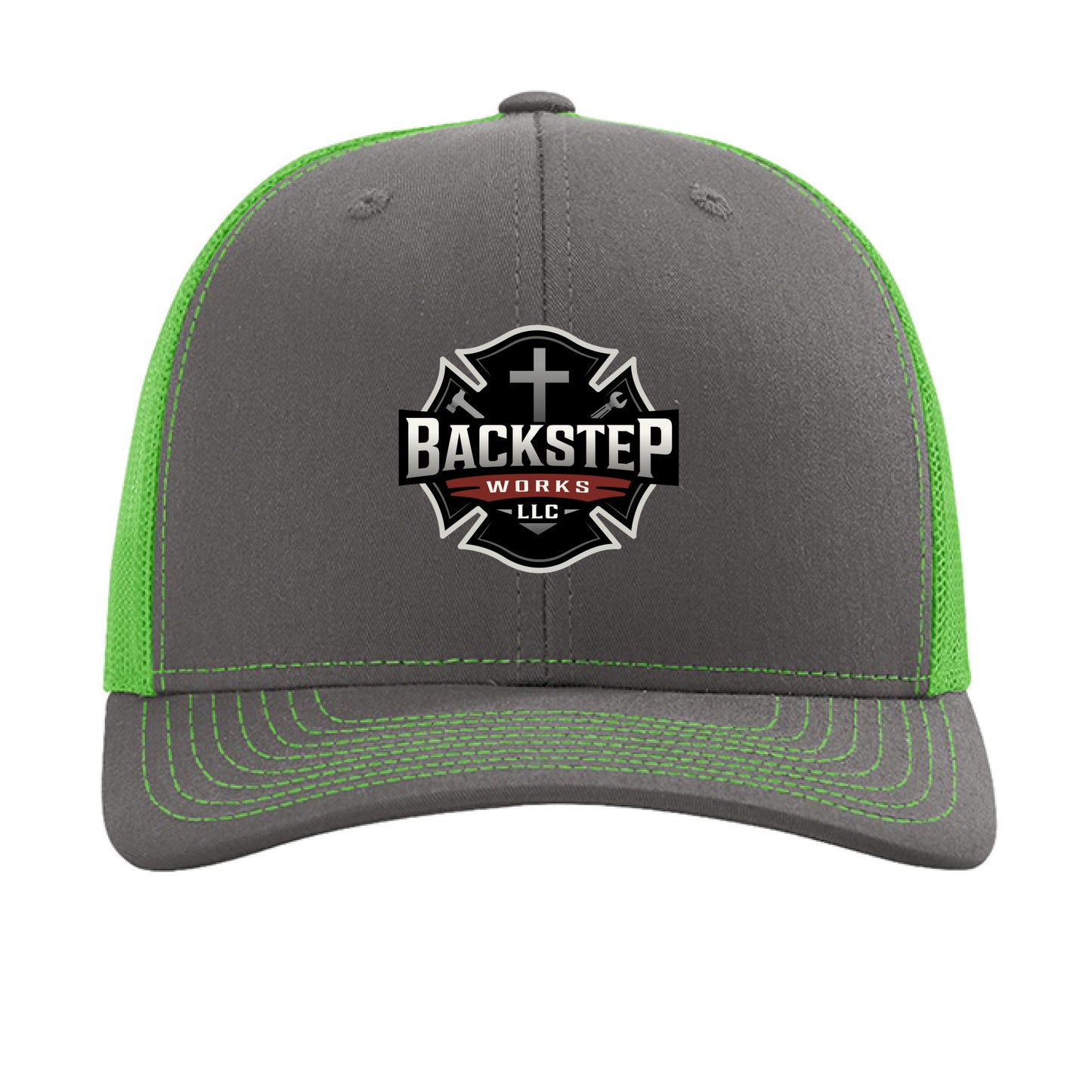 Charcoal/ Neon Green - FRONT