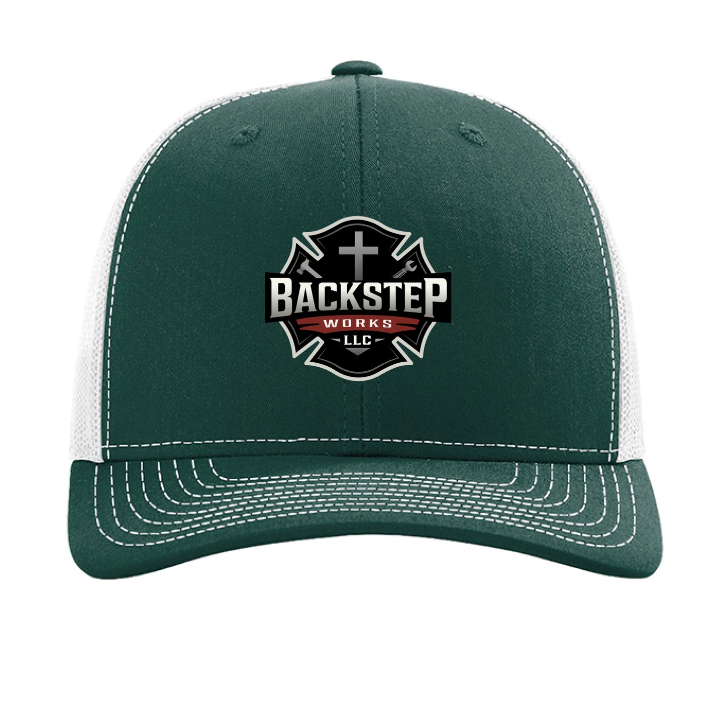 Dark Green/ White - FRONT