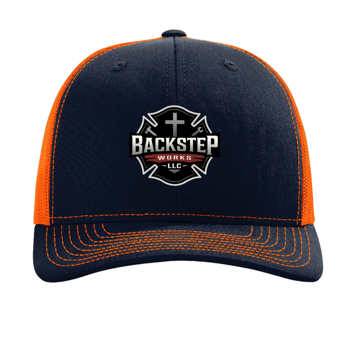 Navy/ Orange - FRONT