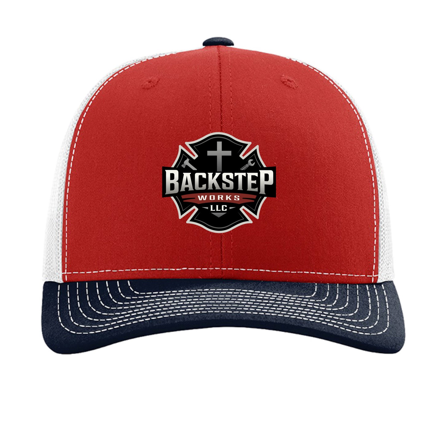 Red/ White/ Navy - FRONT