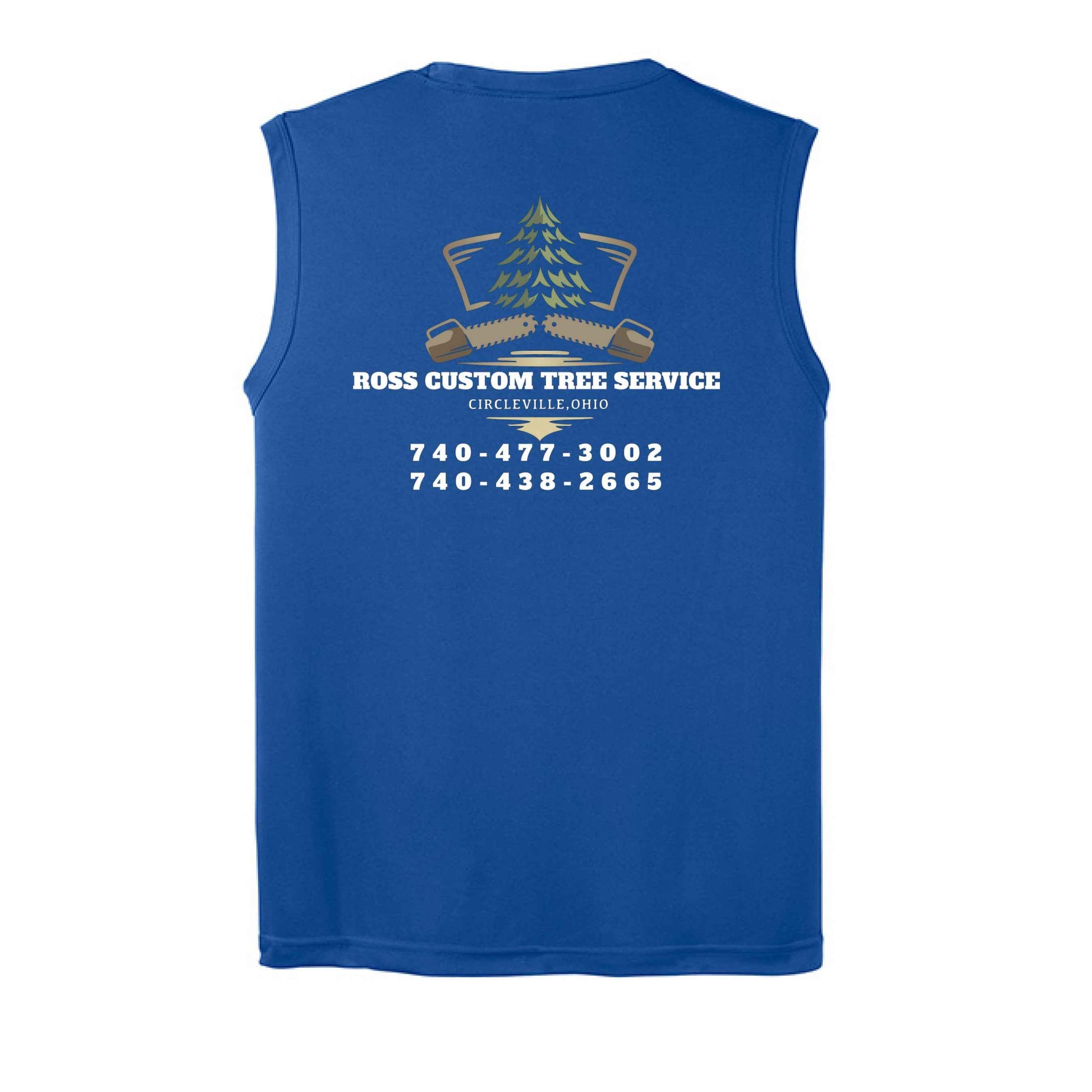 Ross Tree Tank White Logo