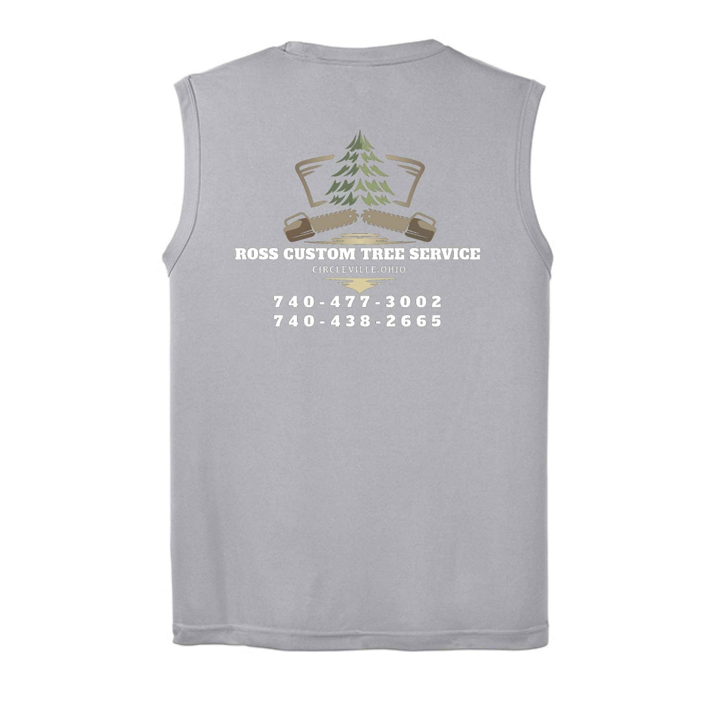 Ross Tree Tank White Logo