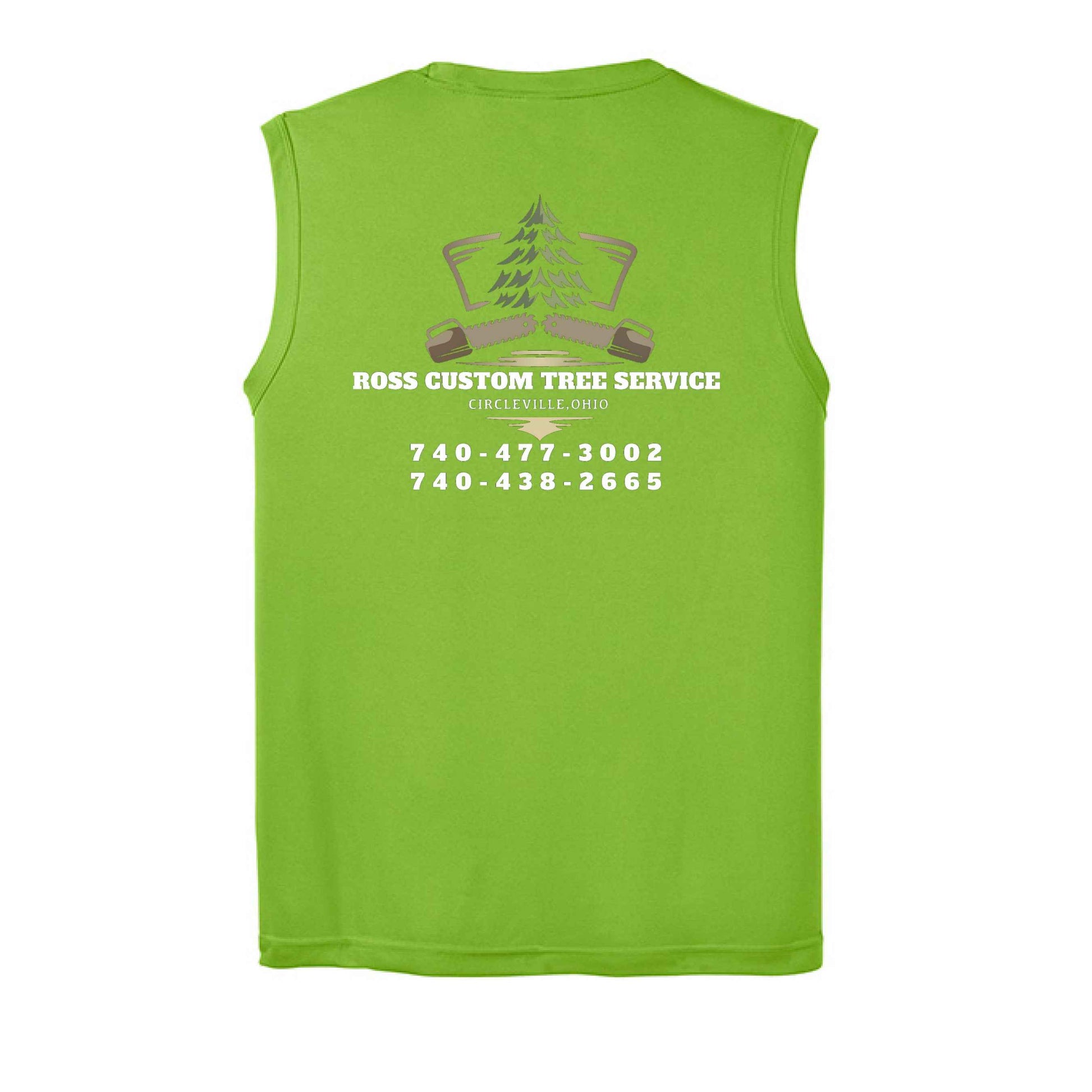 Ross Tree Tank White Logo