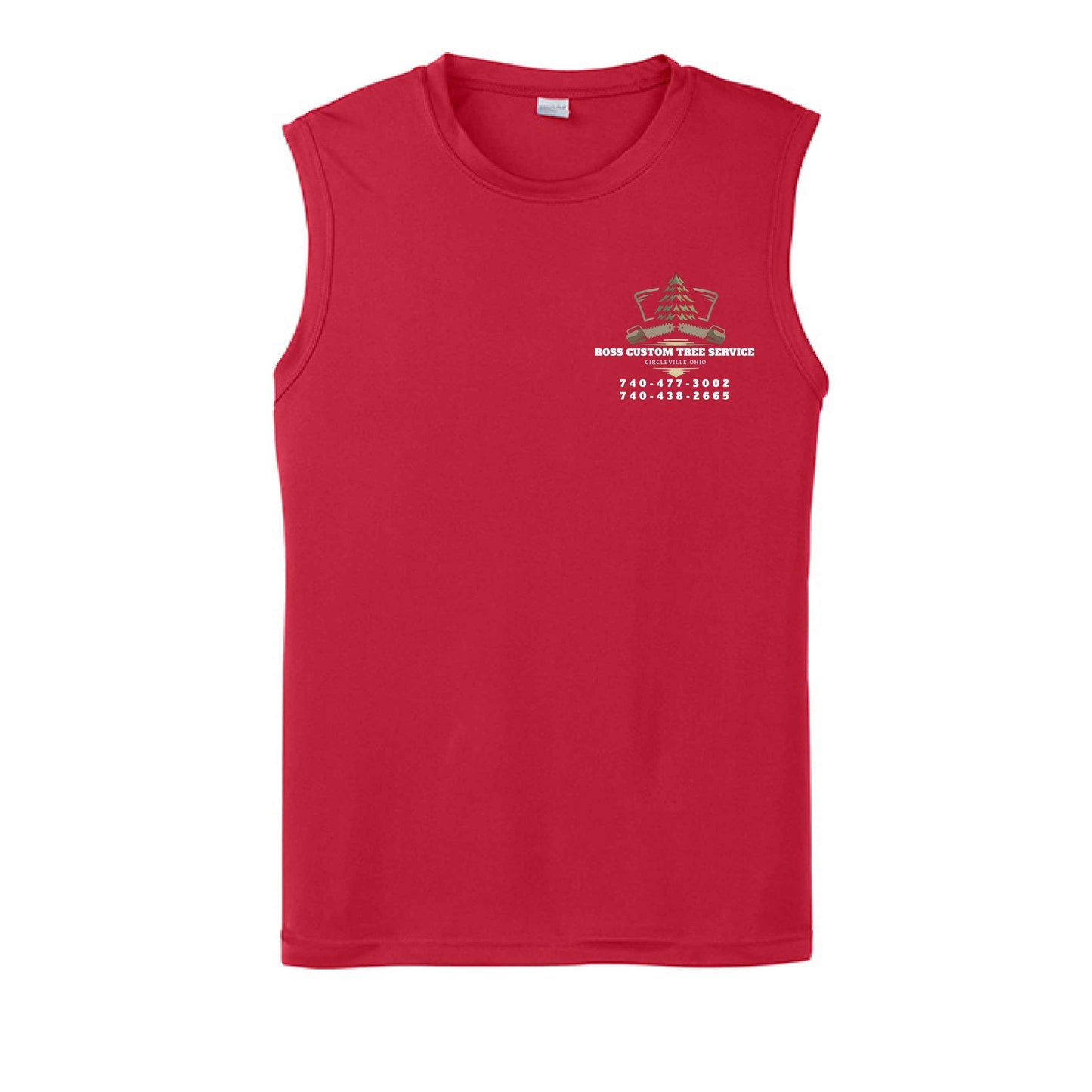 Ross Tree Tank White Logo