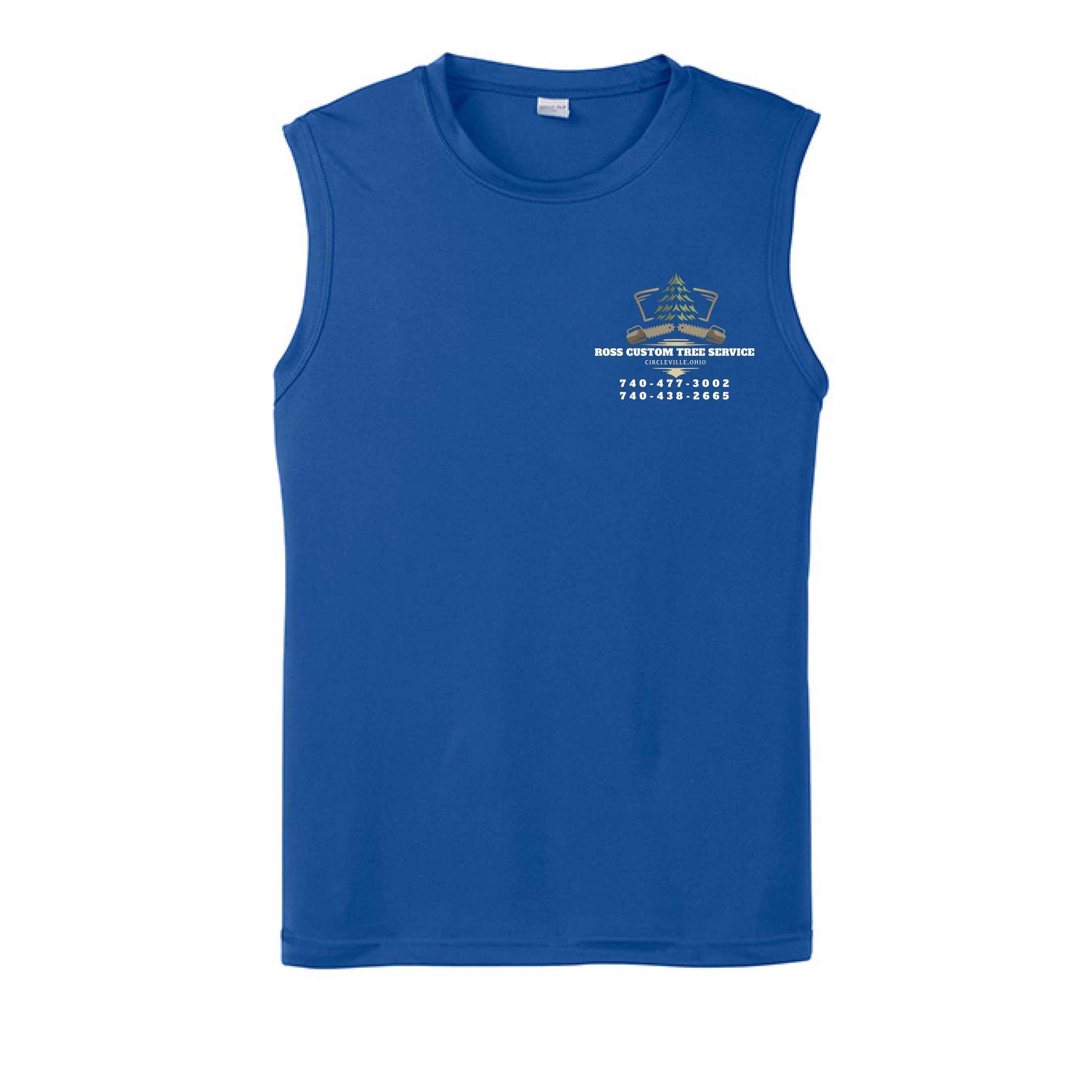 Ross Tree Tank White Logo