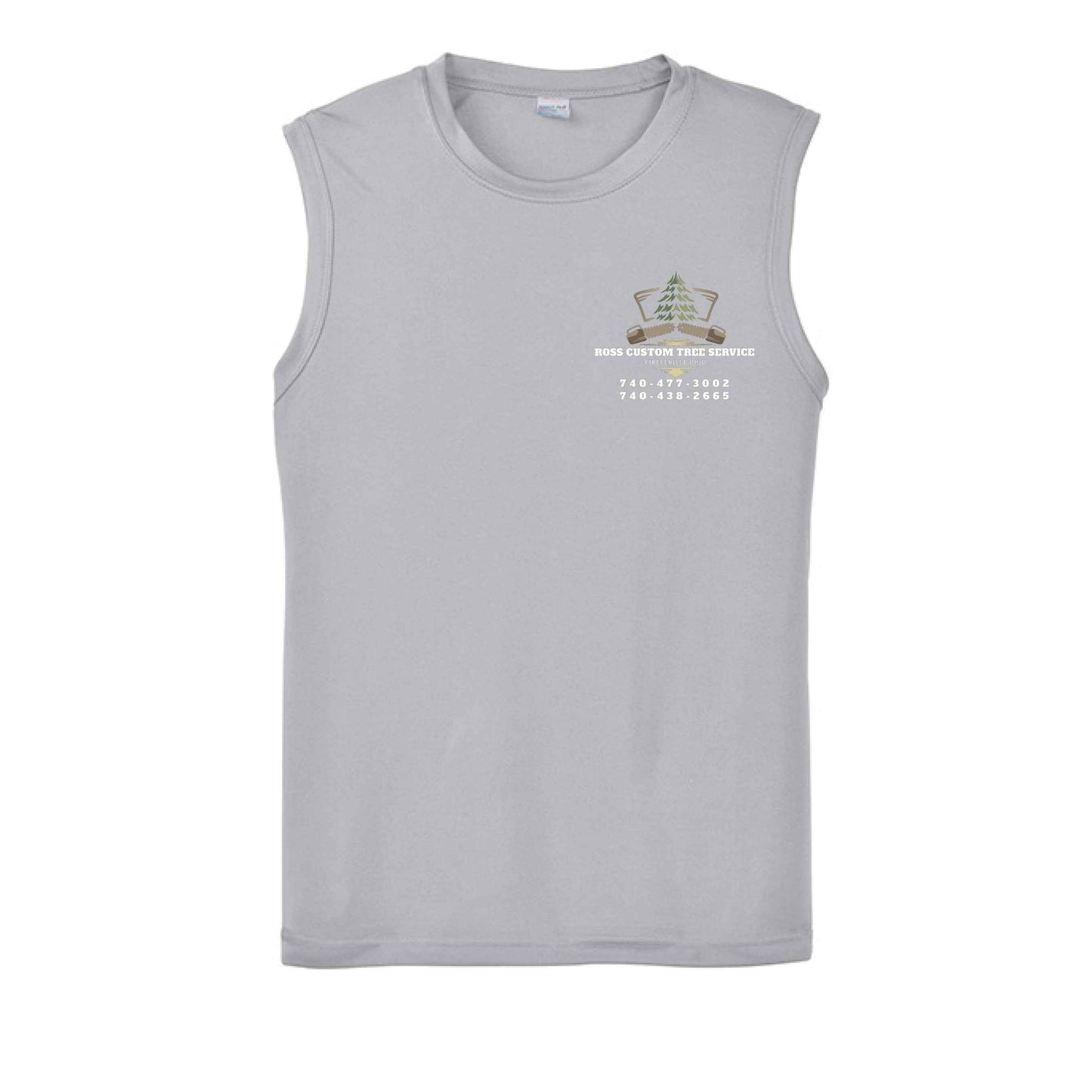Ross Tree Tank White Logo