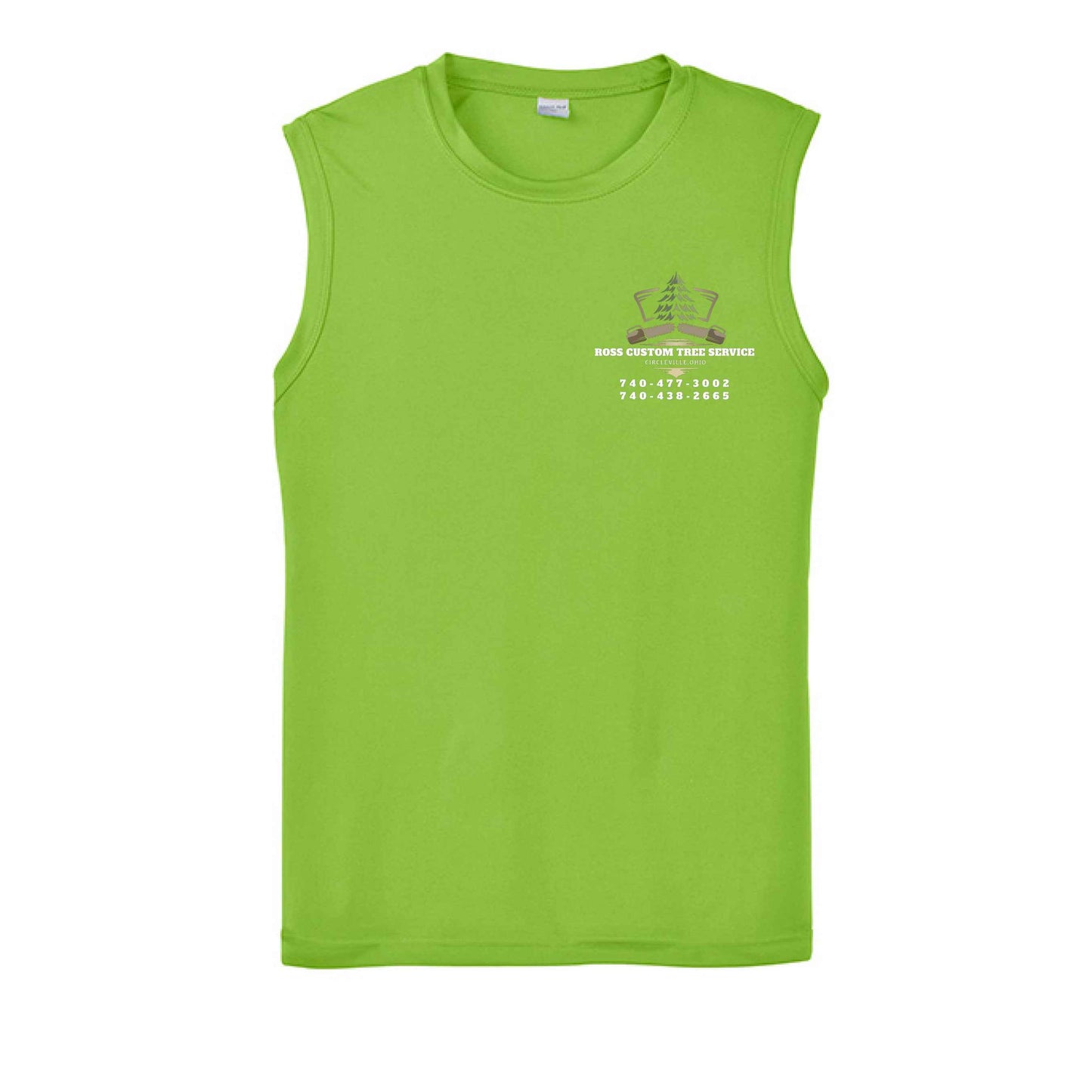 Ross Tree Tank White Logo