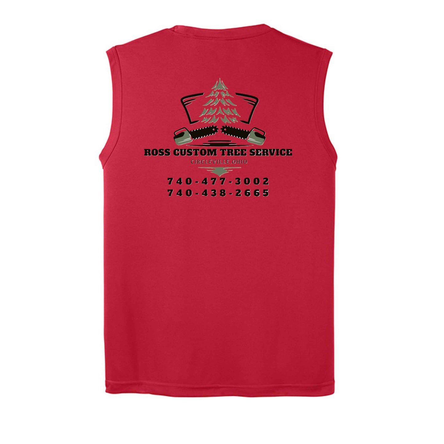 Ross Tree Tank Black Logo