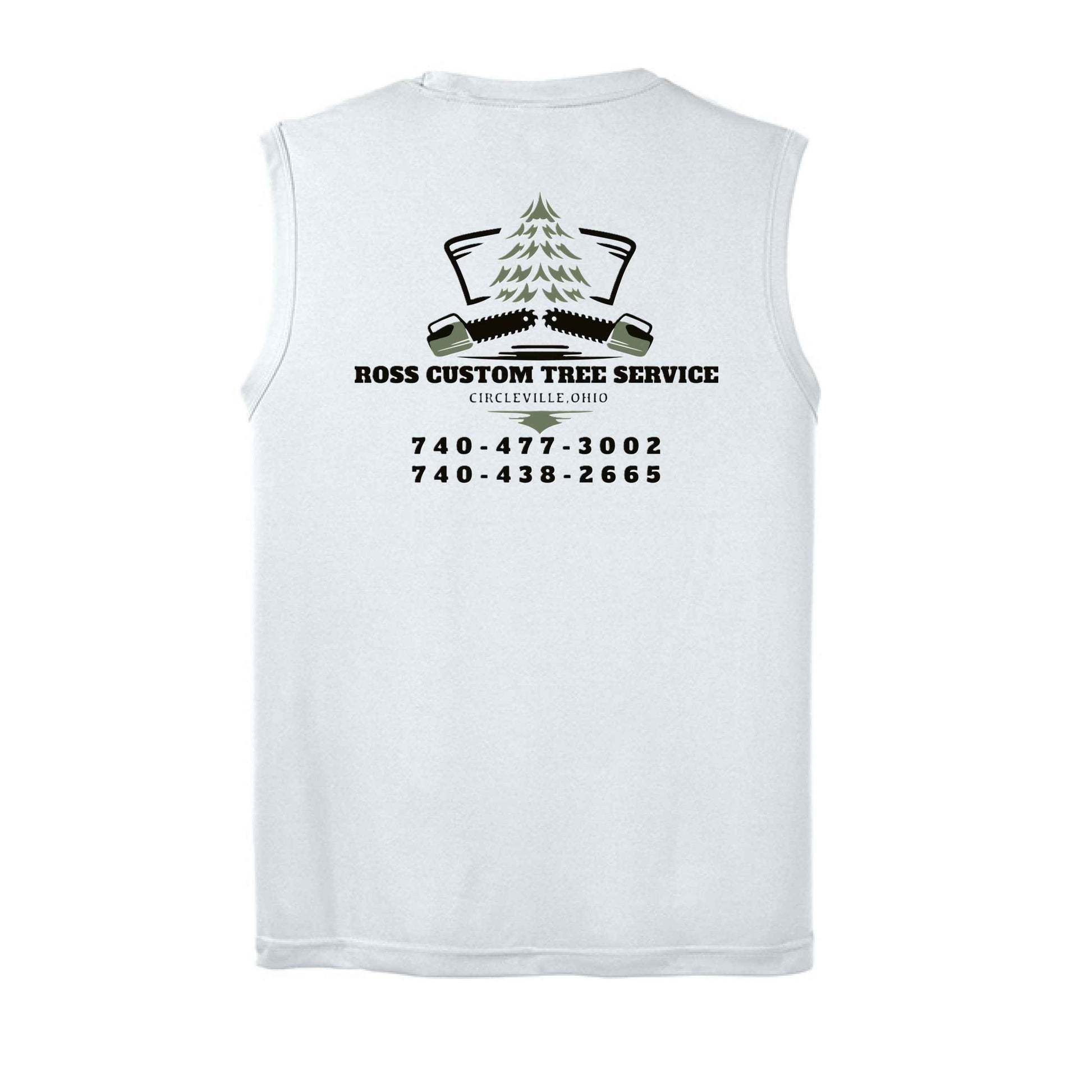 Ross Tree Tank Black Logo