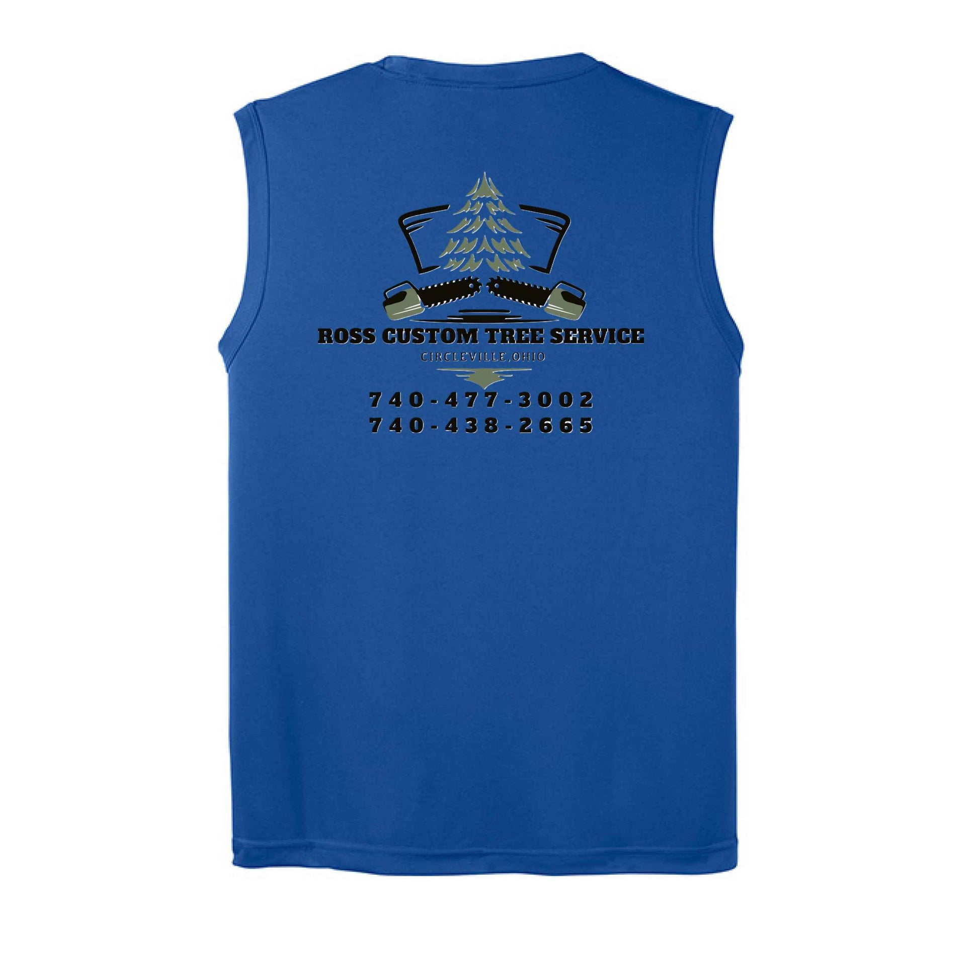 Ross Tree Tank Black Logo