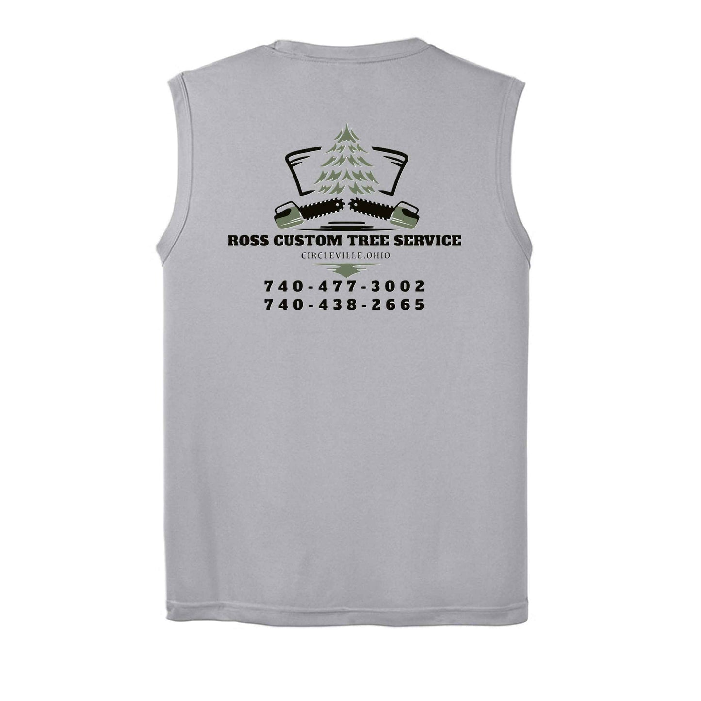 Ross Tree Tank Black Logo