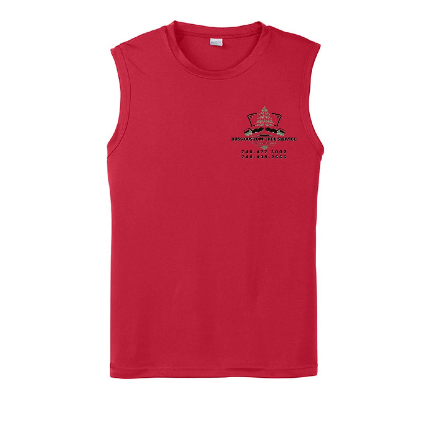 Ross Tree Tank Black Logo