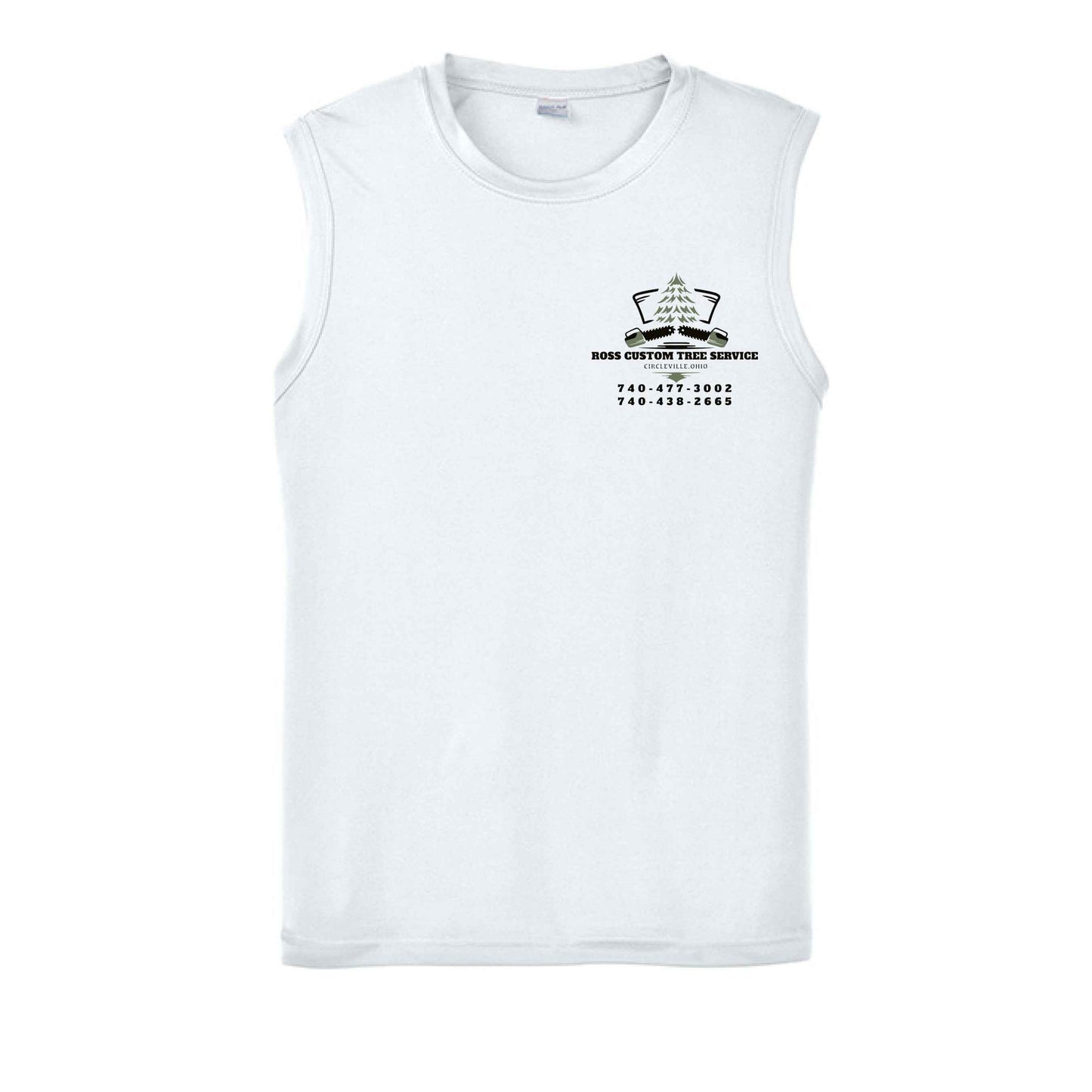 Ross Tree Tank Black Logo