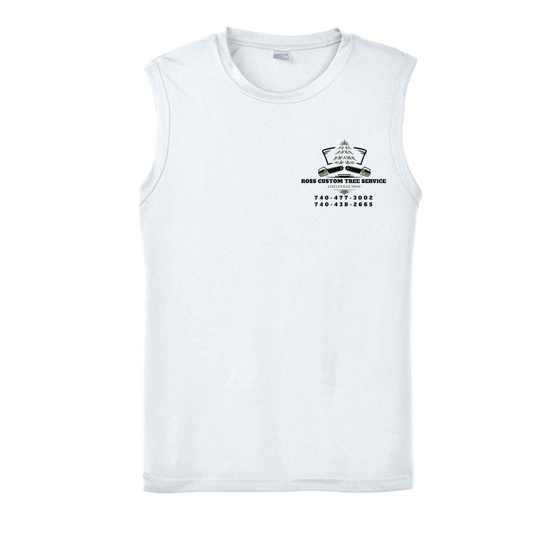 Ross Tree Tank Black Logo