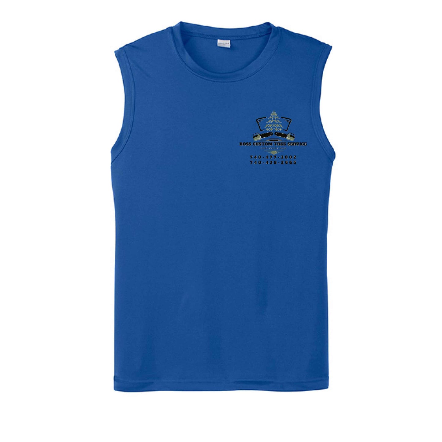 Ross Tree Tank Black Logo