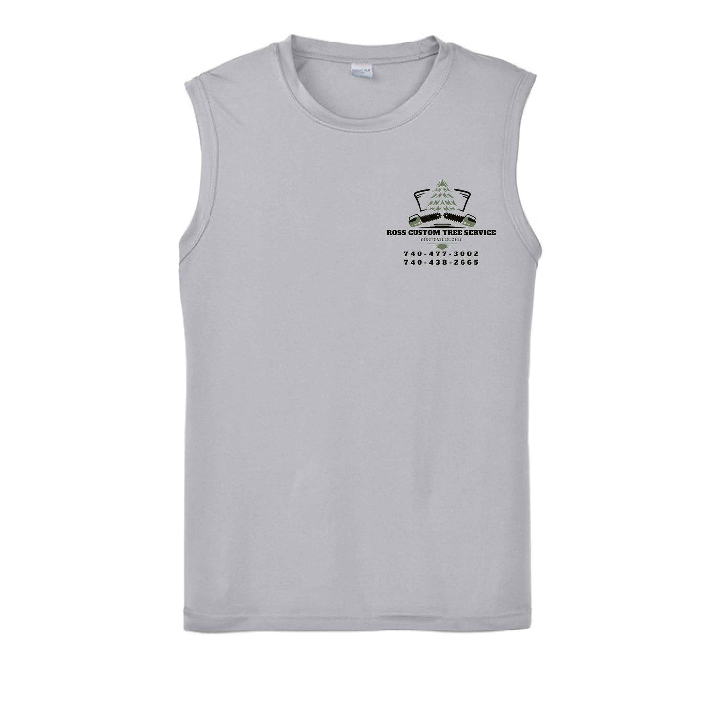 Ross Tree Tank Black Logo