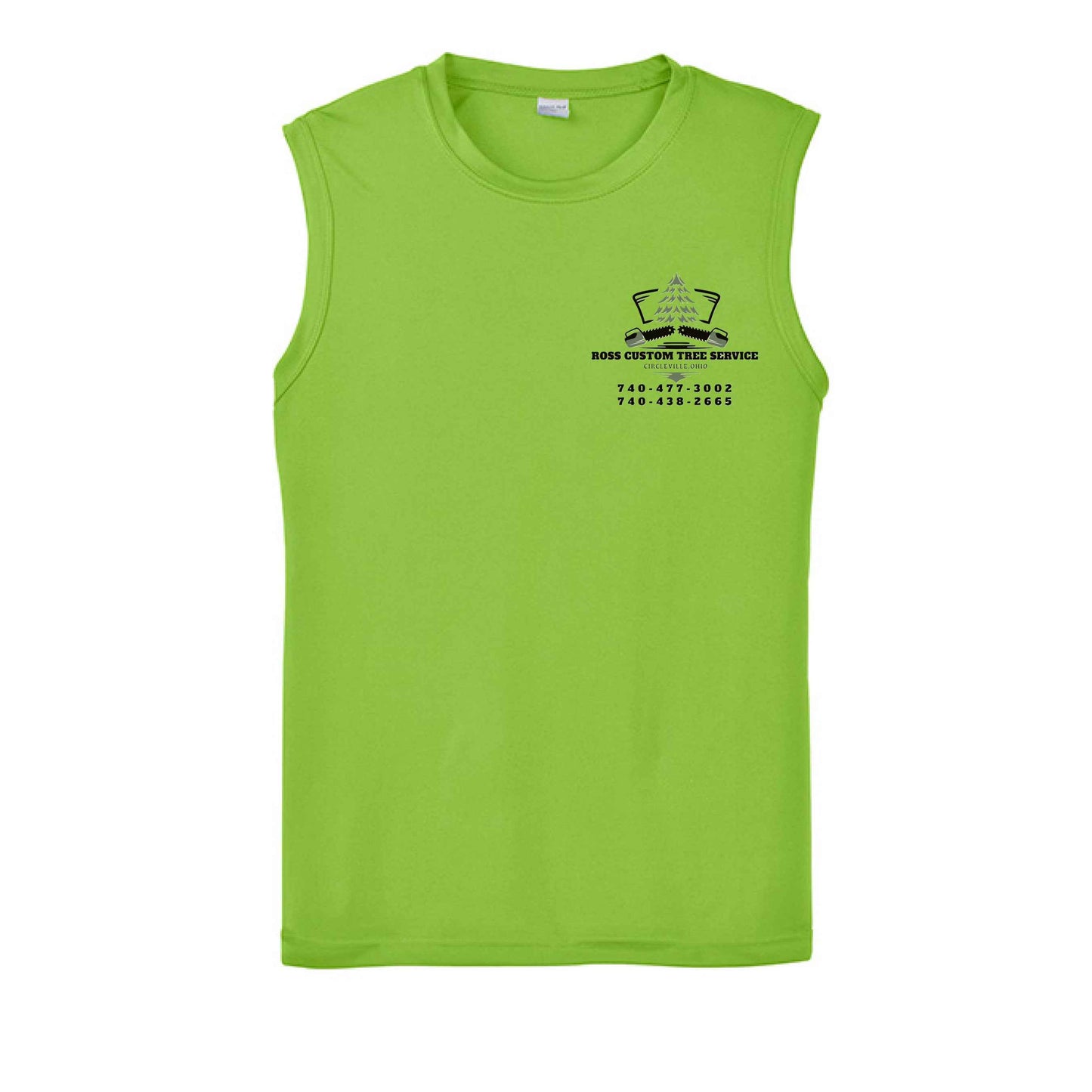 Ross Tree Tank Black Logo