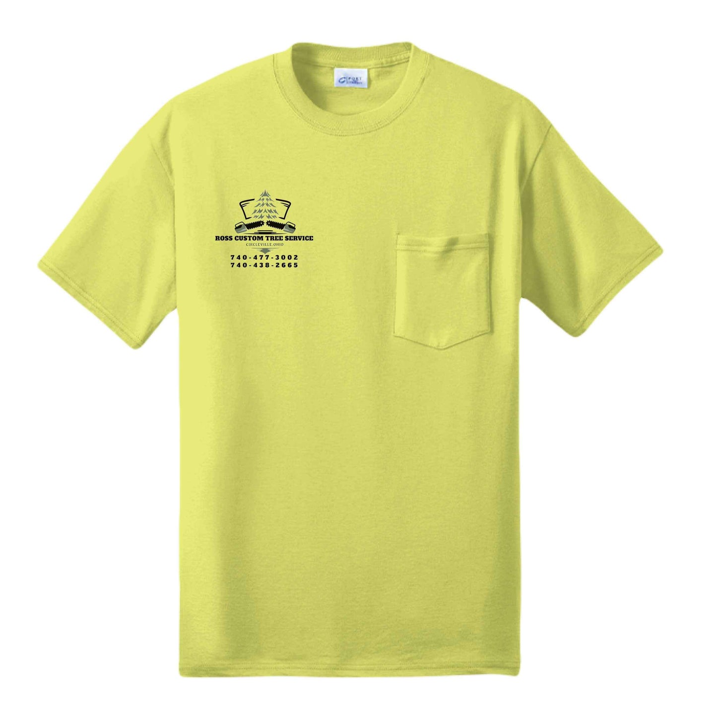 Ross Custom Tree Service Tall Pocketed SS T