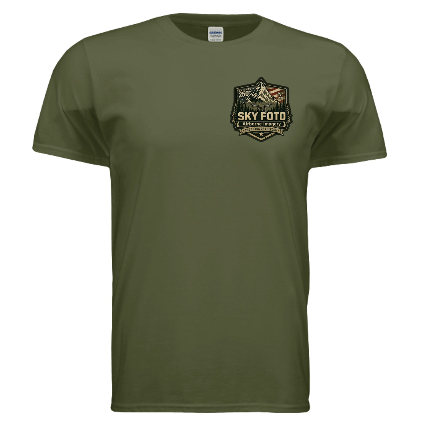 MILITARY GREEN - G640 - FRONT