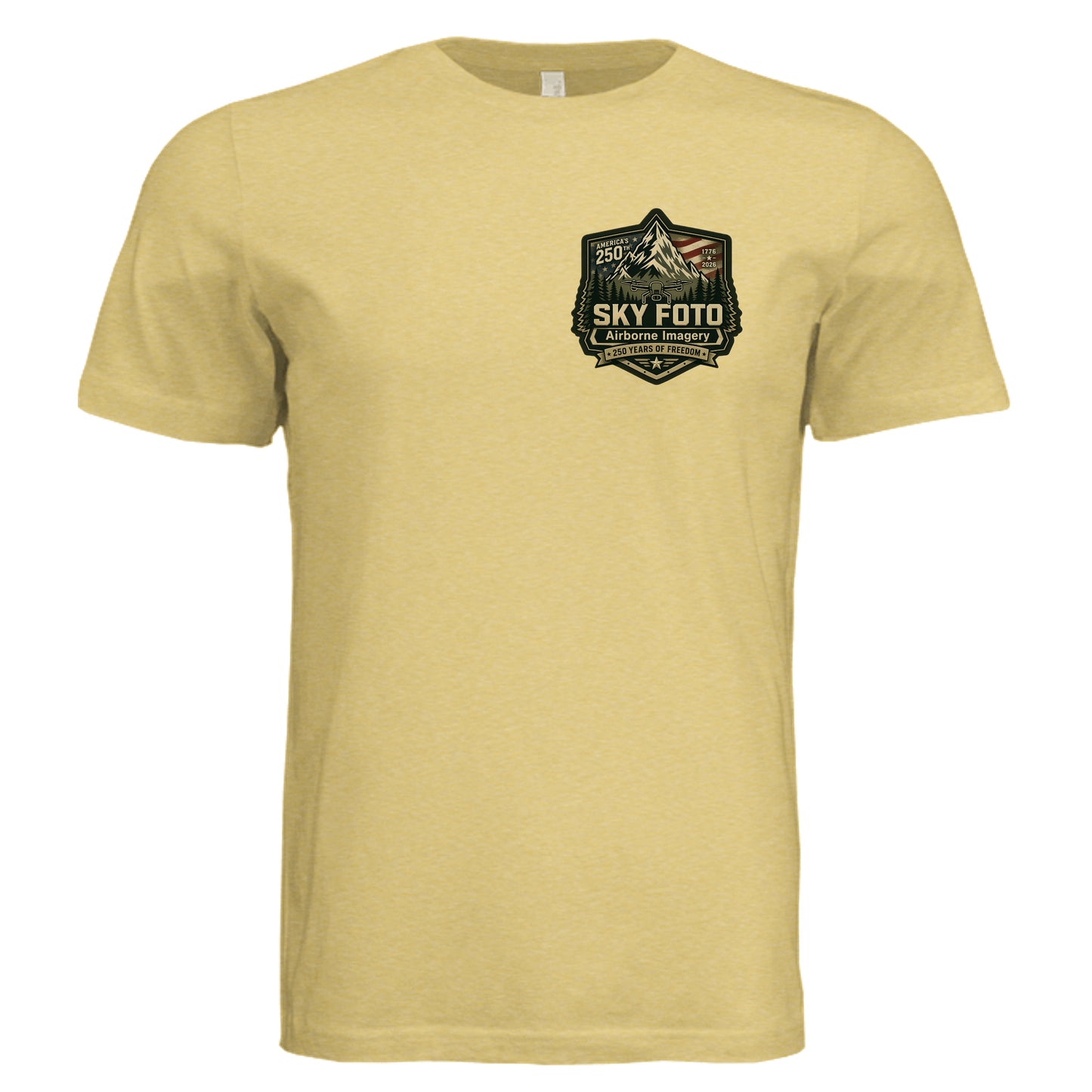 Mustard Triblend - 3413C - FRONT