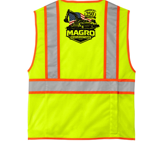 Safety Yellow - CSV105 - BACK