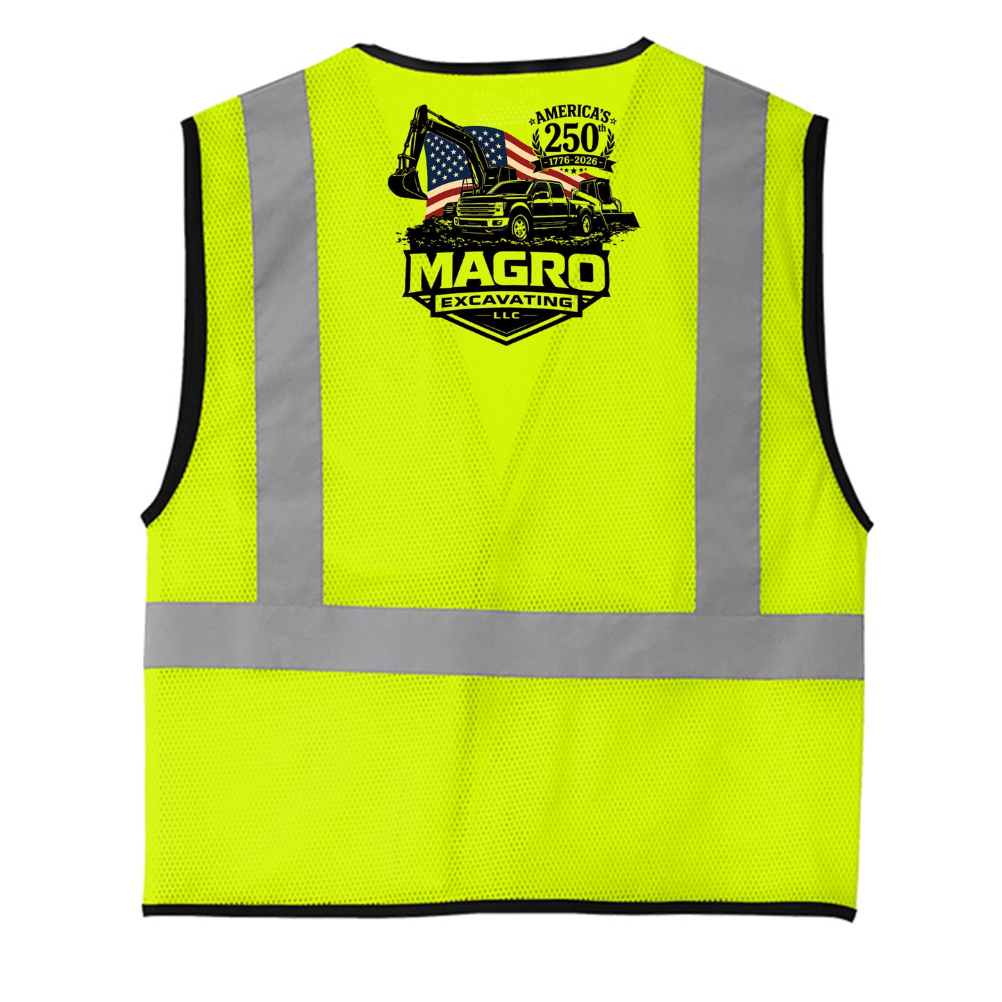 Safety Yellow - CSV100 - BACK
